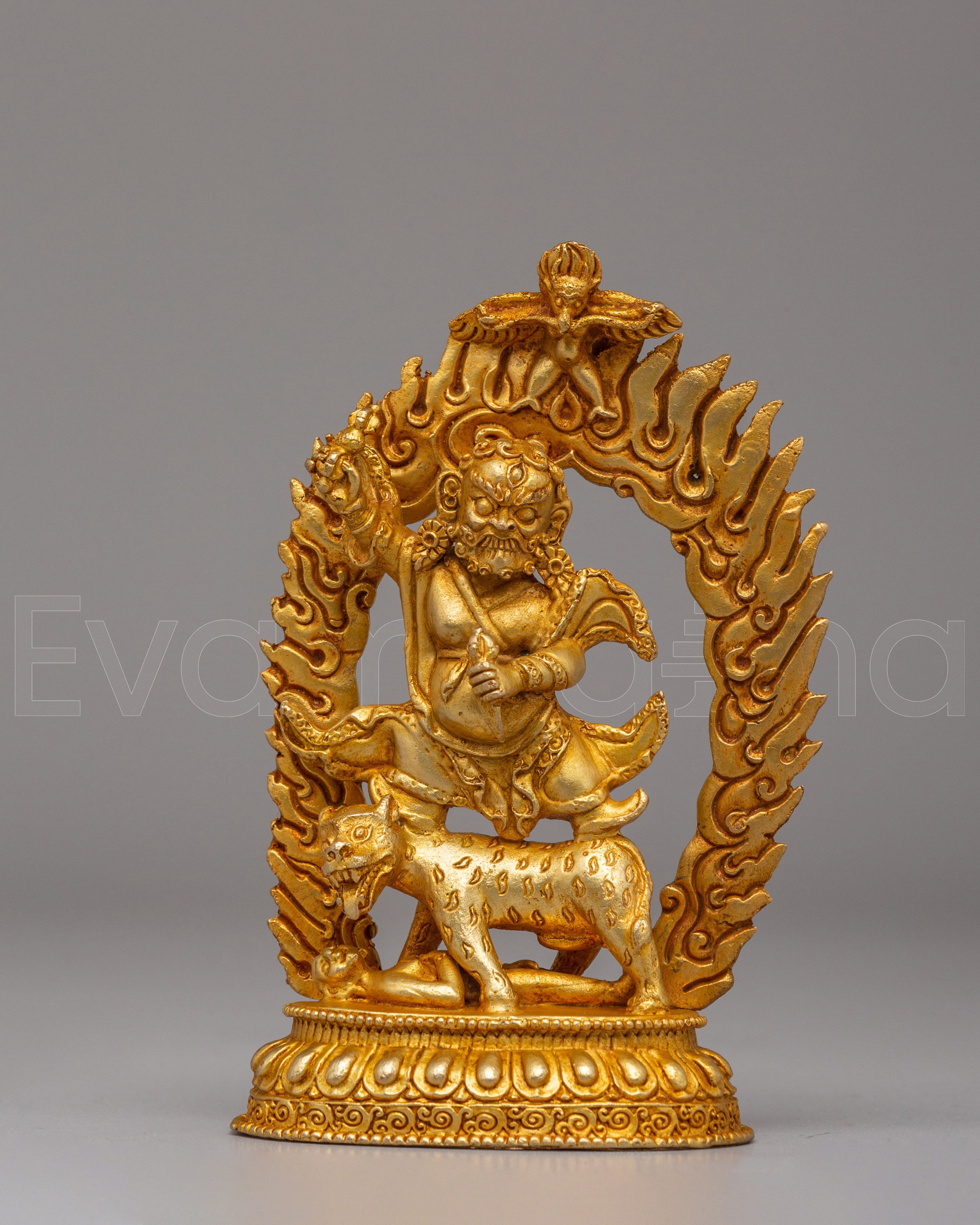 Dorje Drollo Wrathful Protector Statue | Symbol of Power & Protection