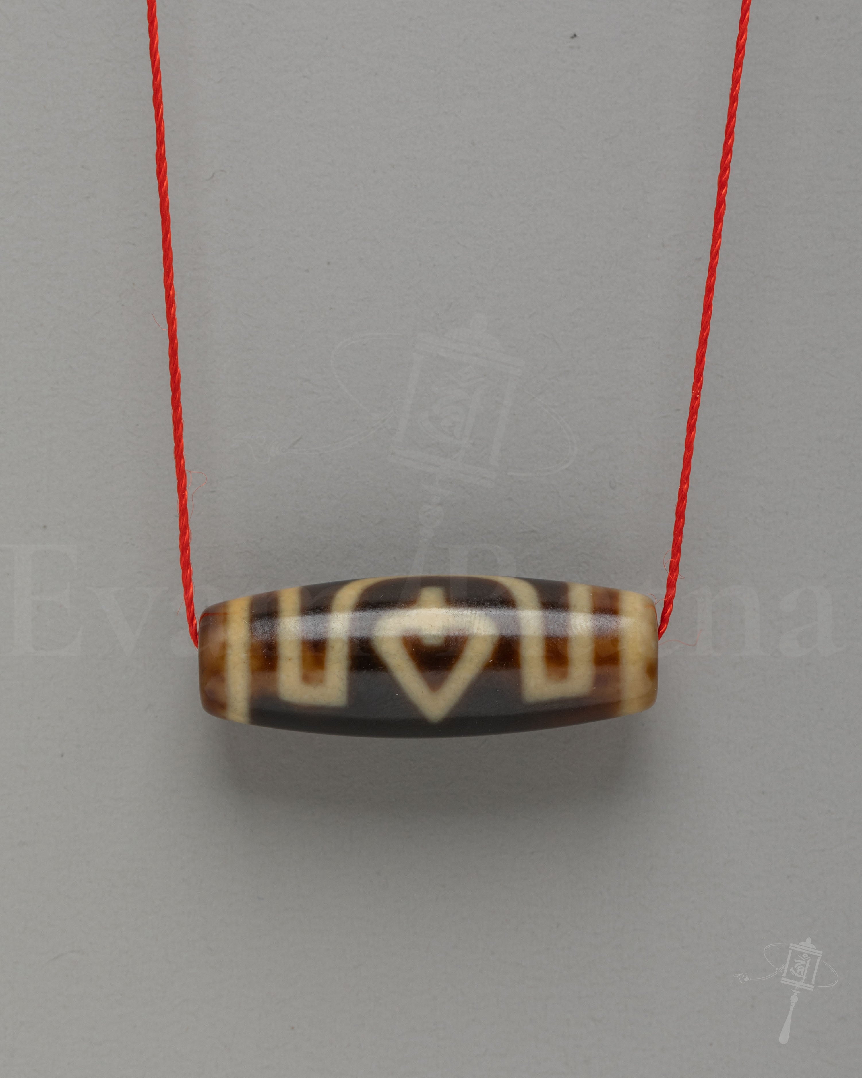Traditional Buddhist Beads Locket | Agate Dzi Beads Spiritual Jewelry