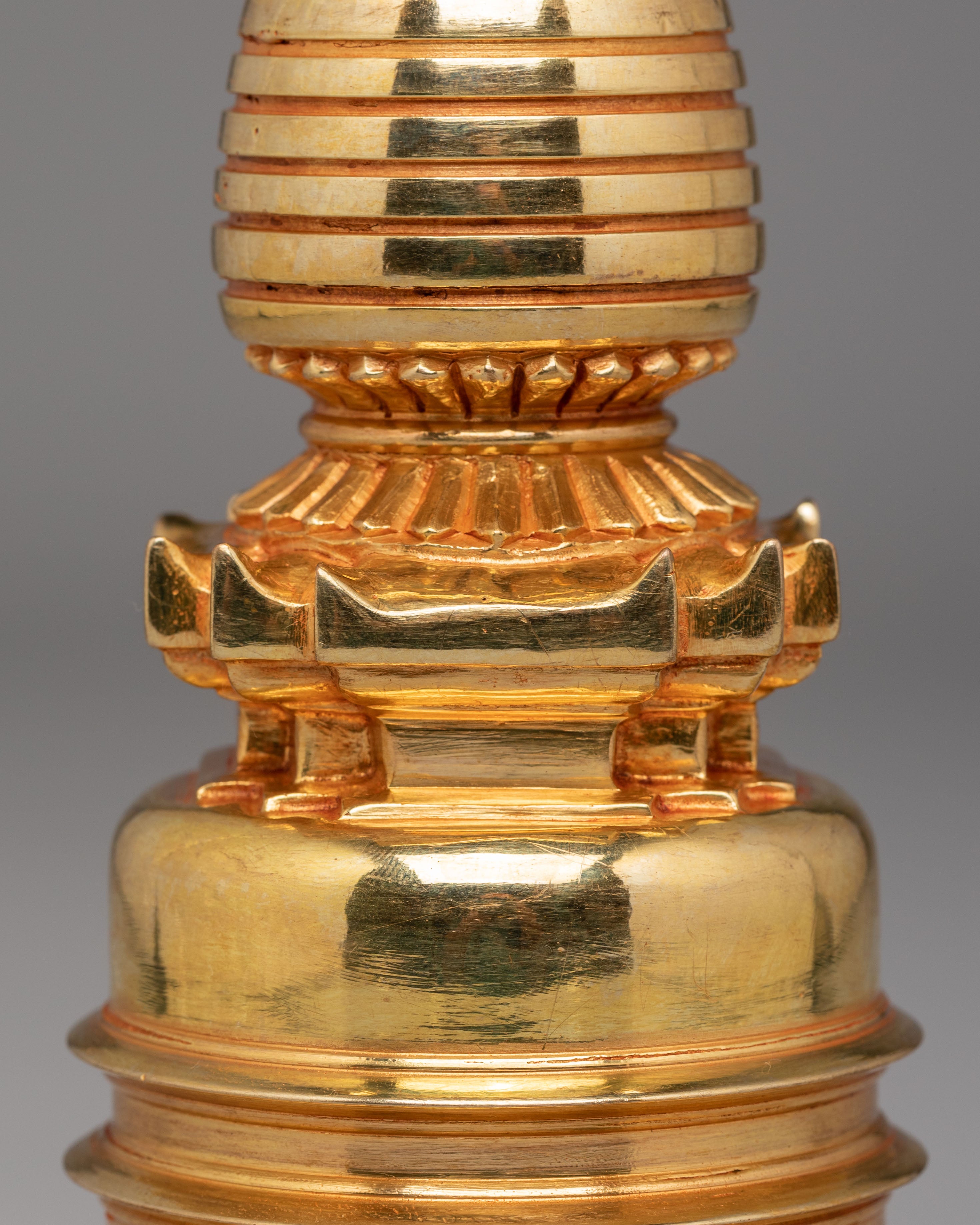 Buddhist Relic Kadampa Chorten | Sacred Shrine for Meditation