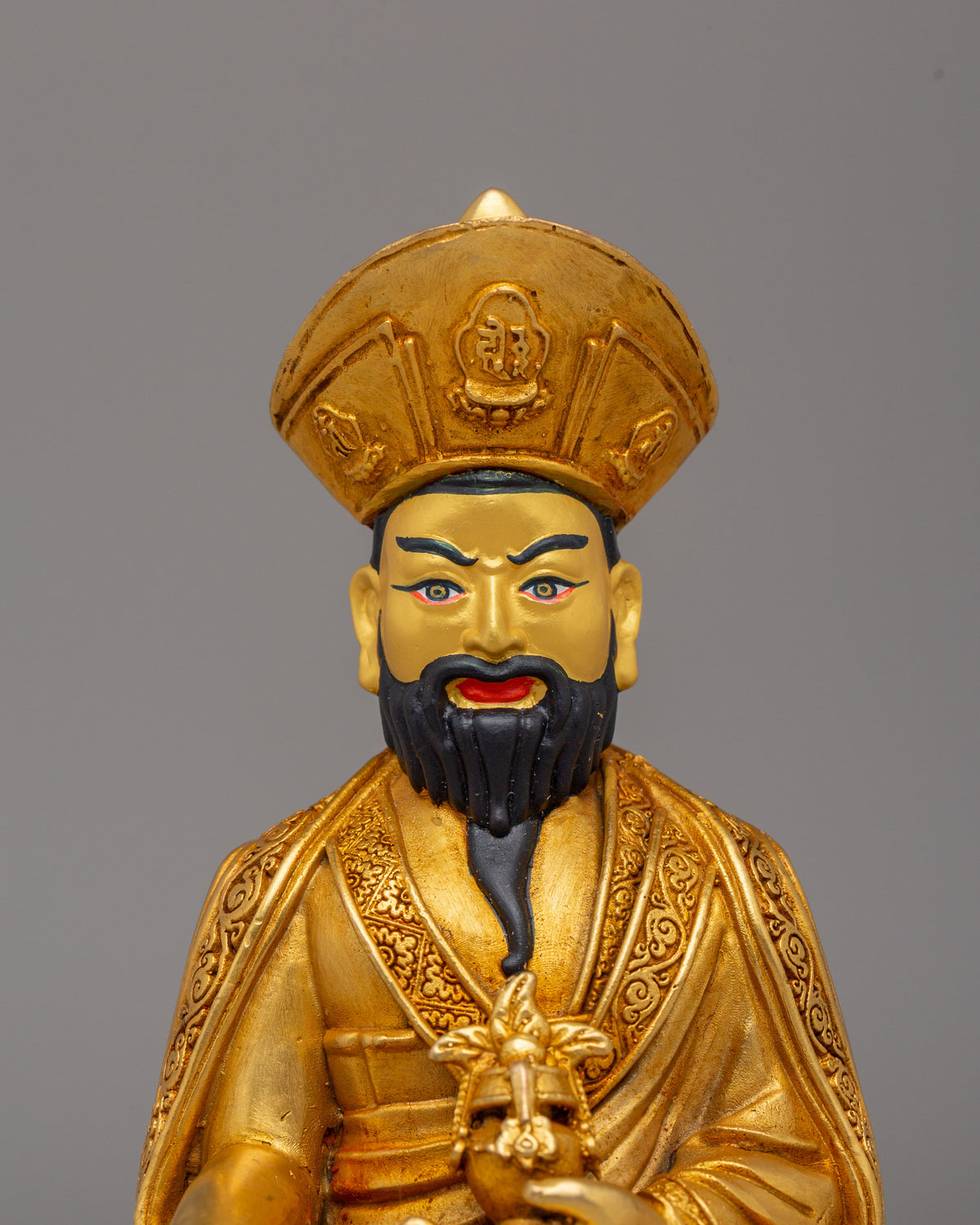 Handmade Guru Shapdum Altar Statue | Tibetan Spiritual Artwork