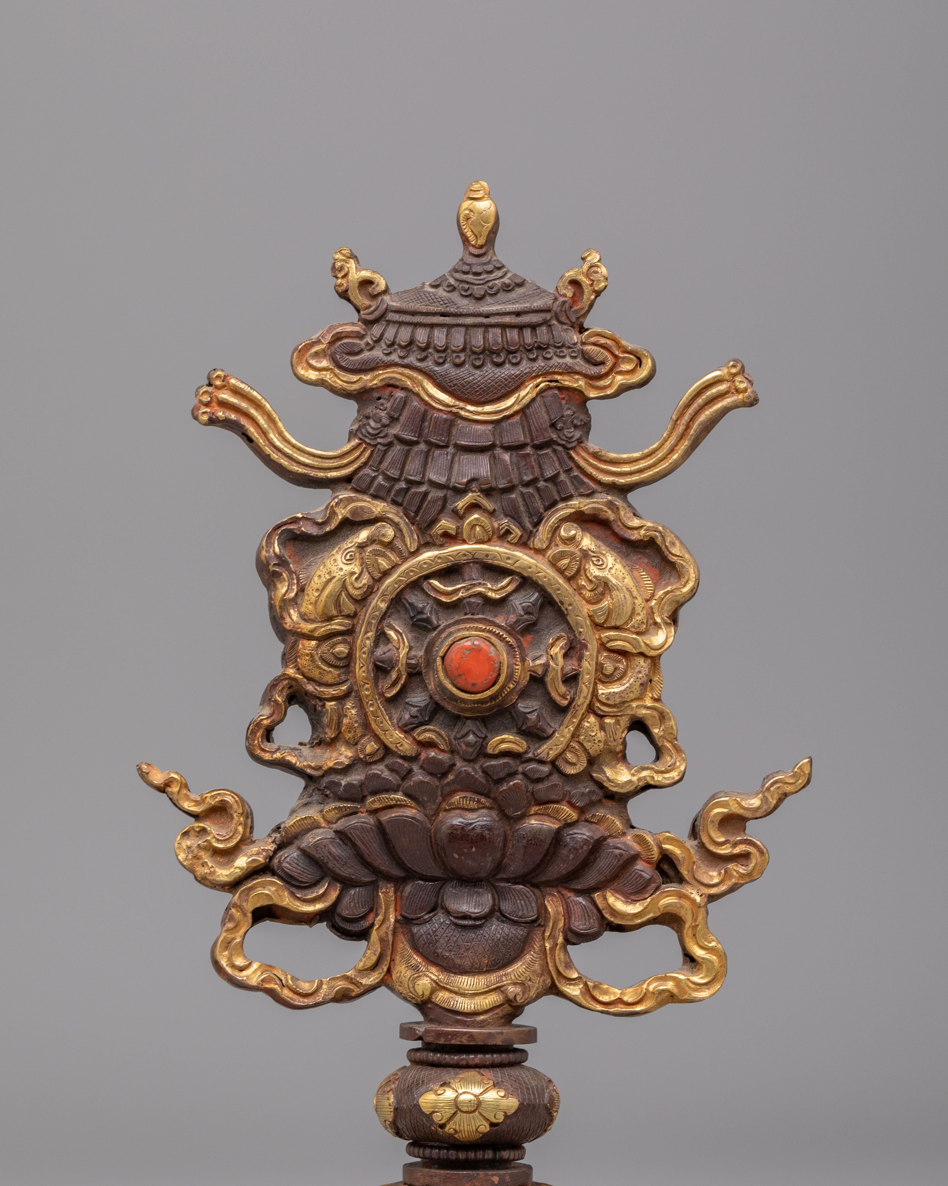 Auspicious Symbol Sculpture | Symbol of Prosperity and Protection