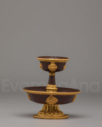 Tibetan Altar Serkyem Set