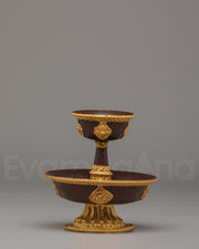 Tibetan Altar Serkyem Set