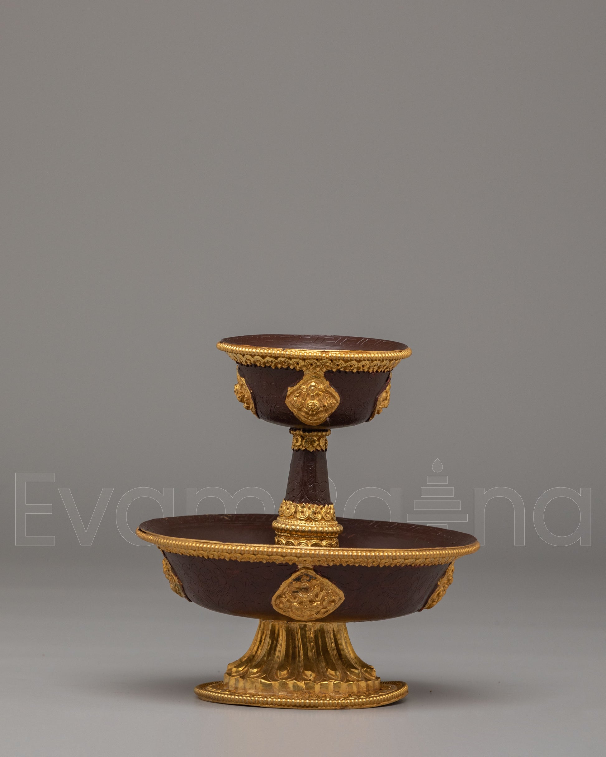 Tibetan Altar Serkyem Set