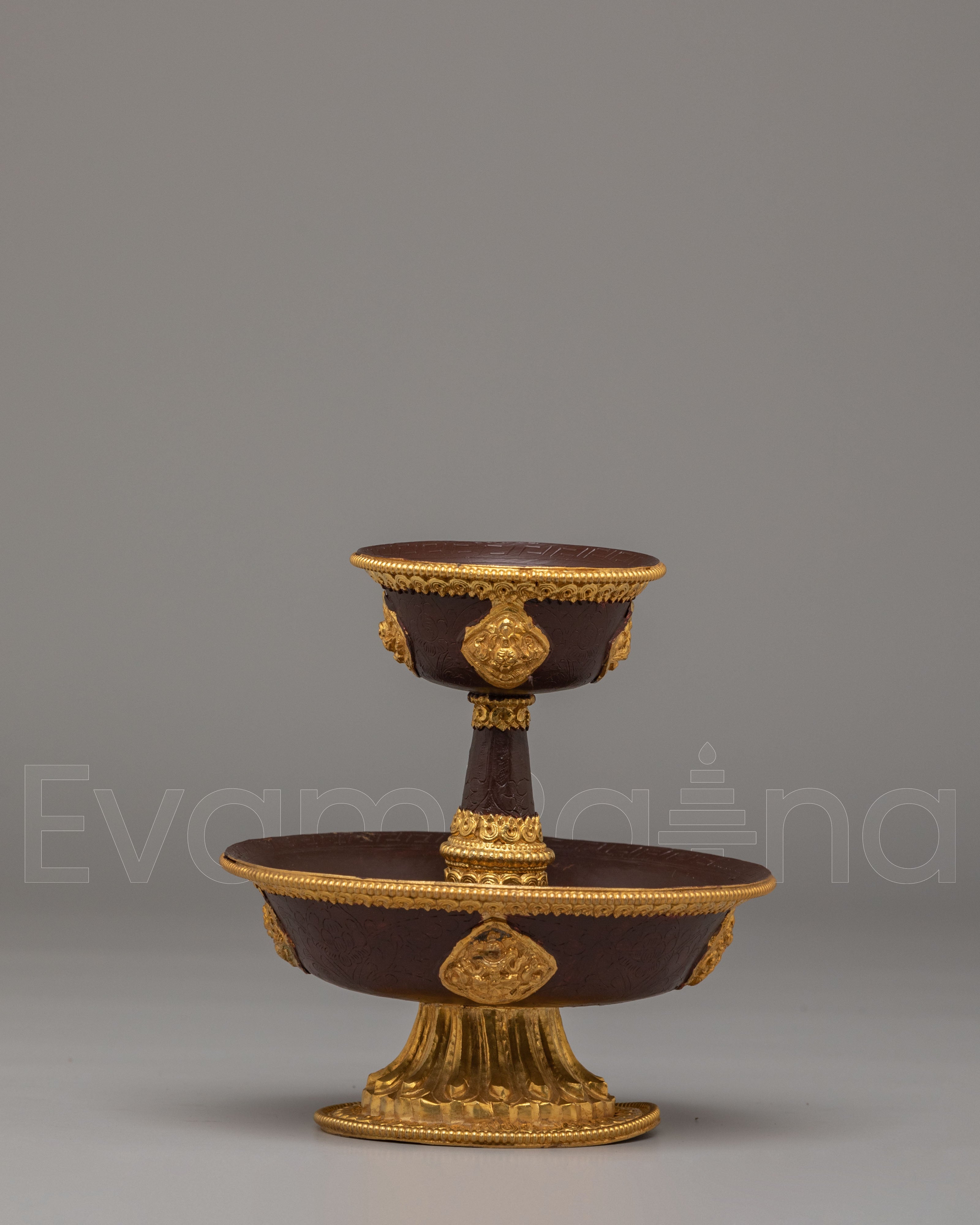 Tibetan Altar Serkyem Set