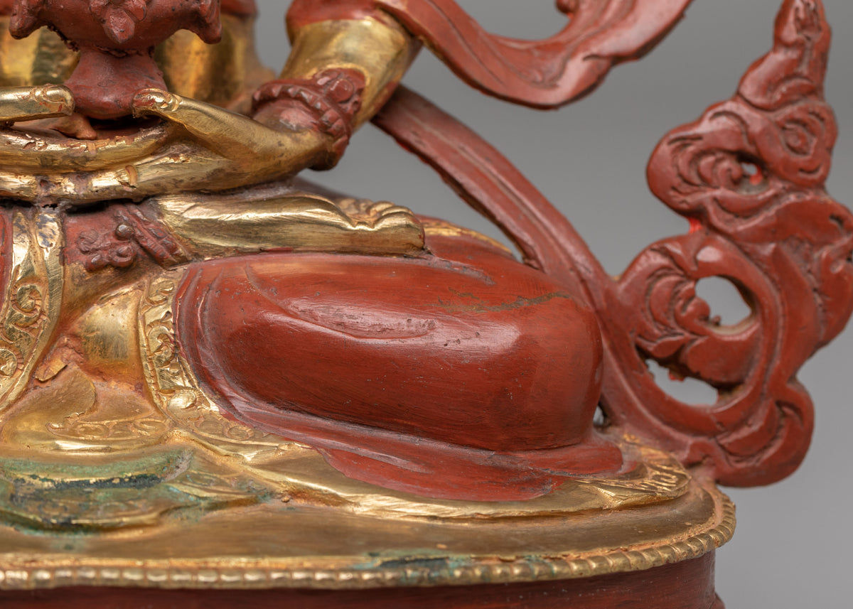 Amitayus Long Life Deity Statue | Tibetan Buddha of Infinite Life