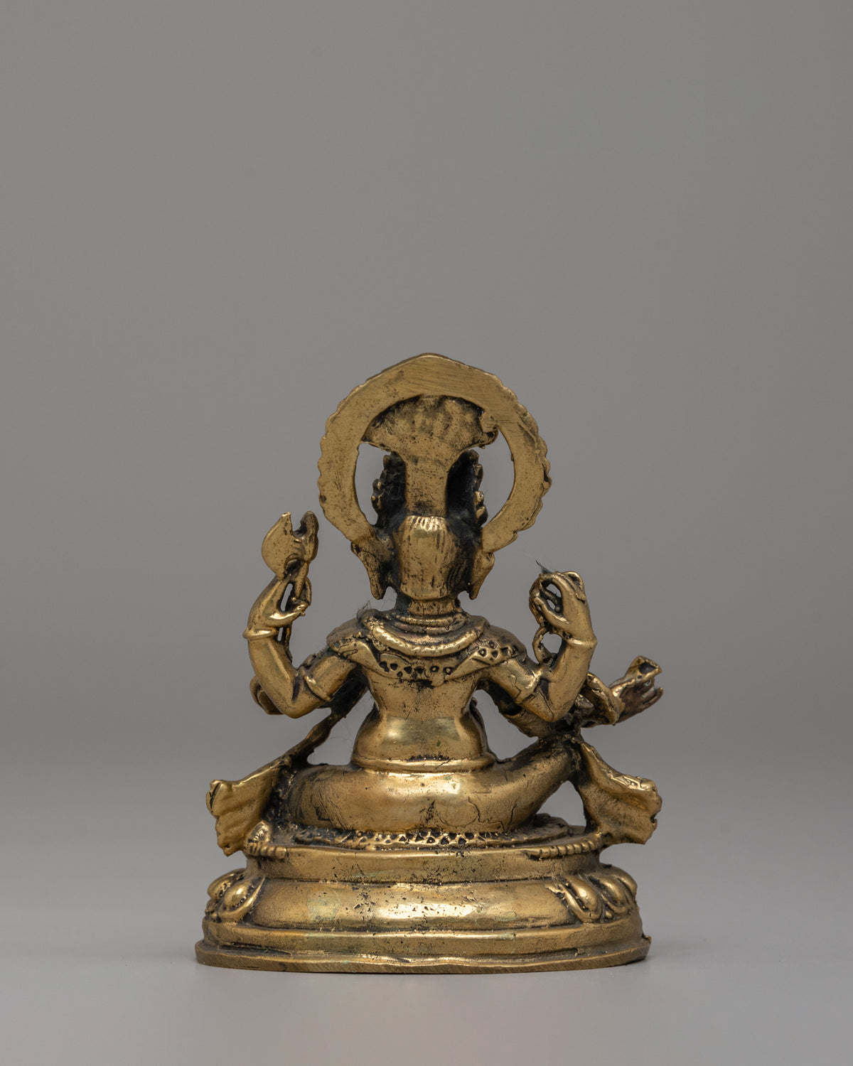 Traditional Ganesh Figurine | Brass Statue for Home Decor
