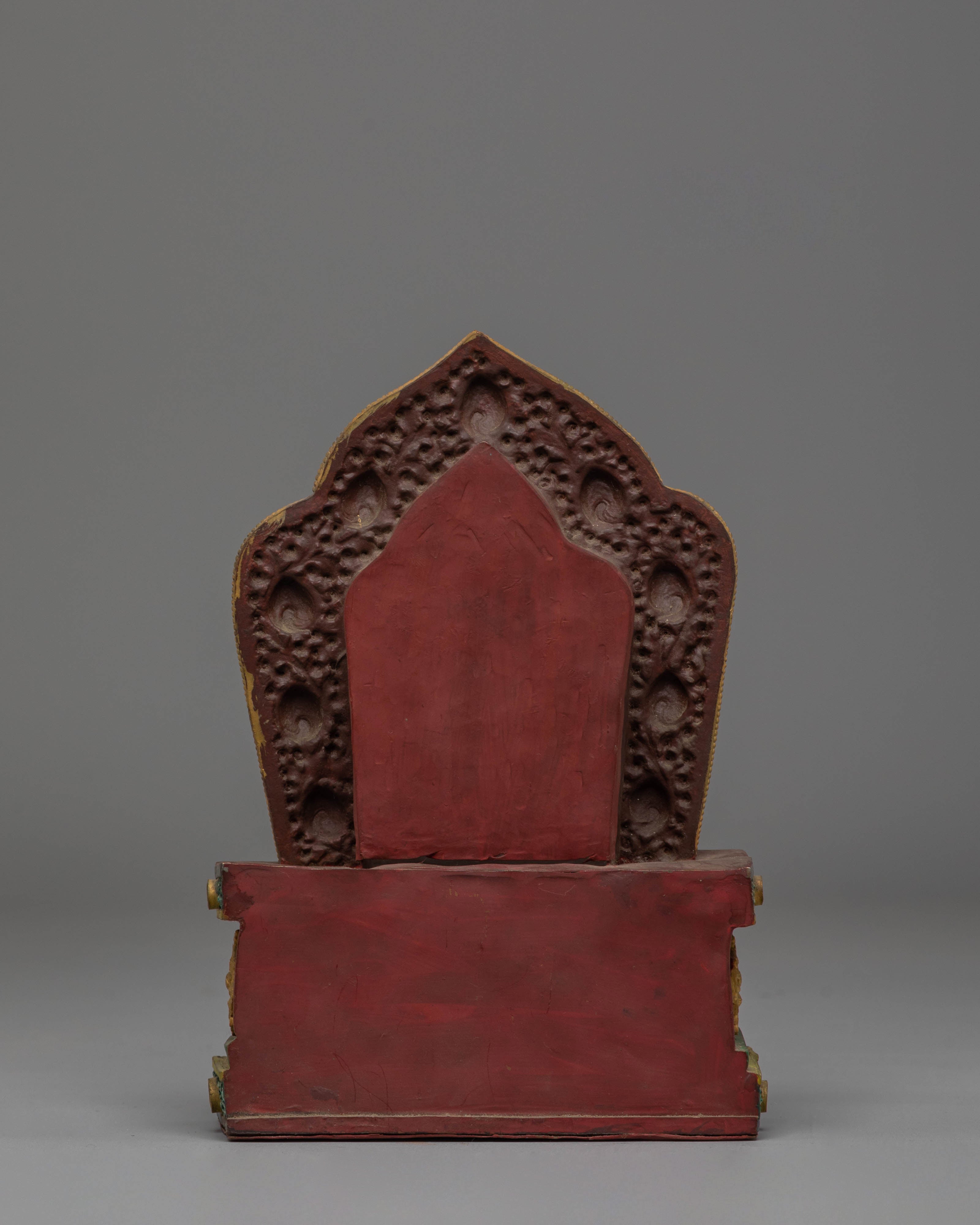 Buddhist Copper Torana | Traditional Throne for Statue