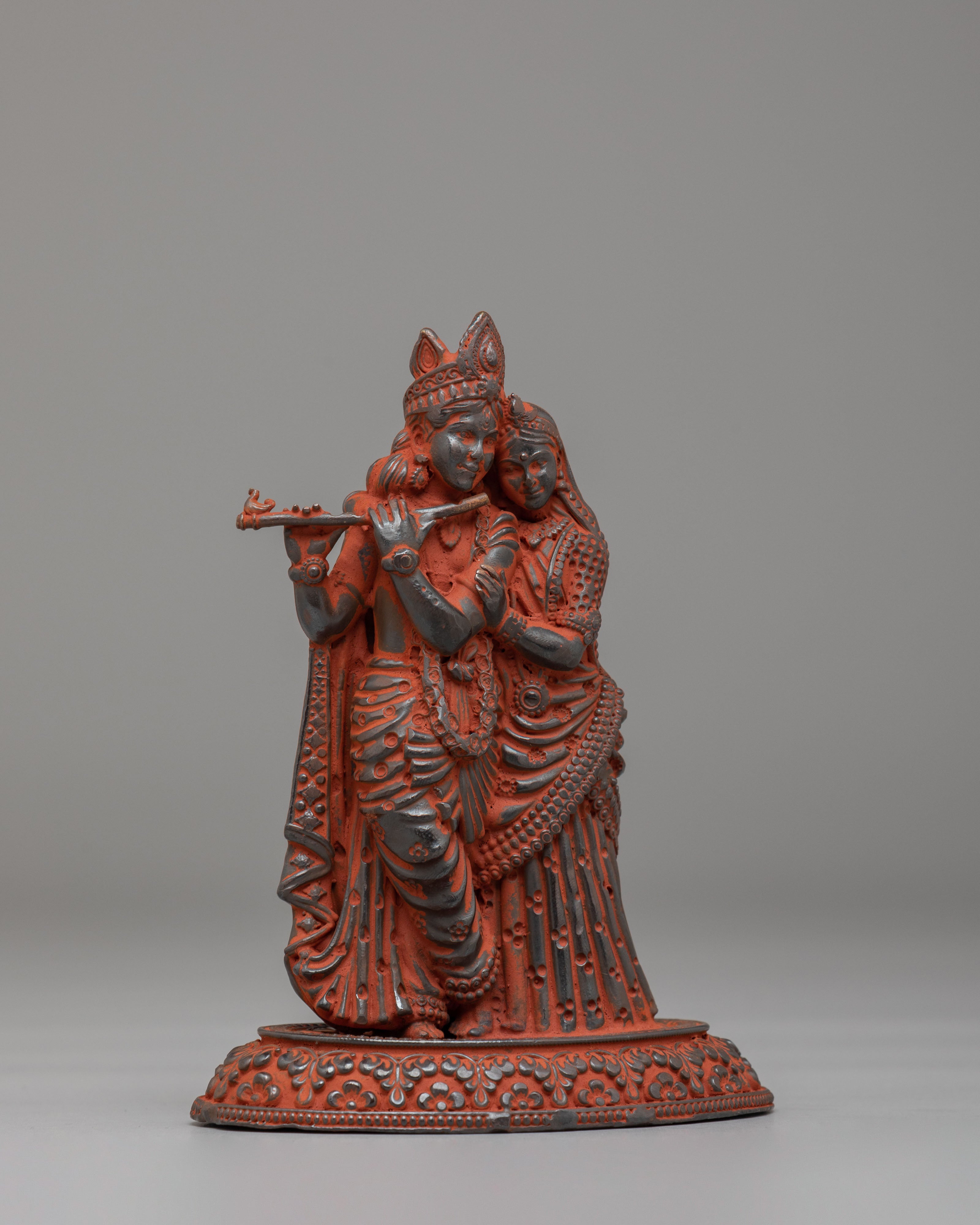 Spiritual Radha Krishna Statue | Perfect for Meditation and Sacred Spaces