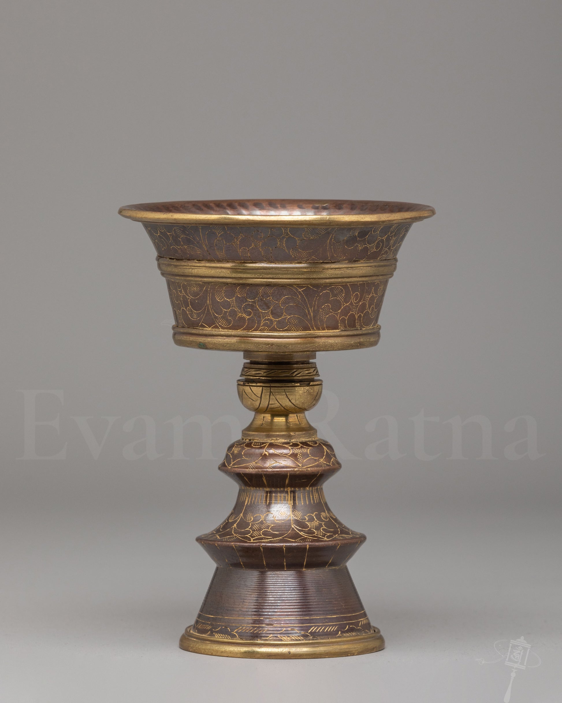 Sacred Tibetan Offering Lamp