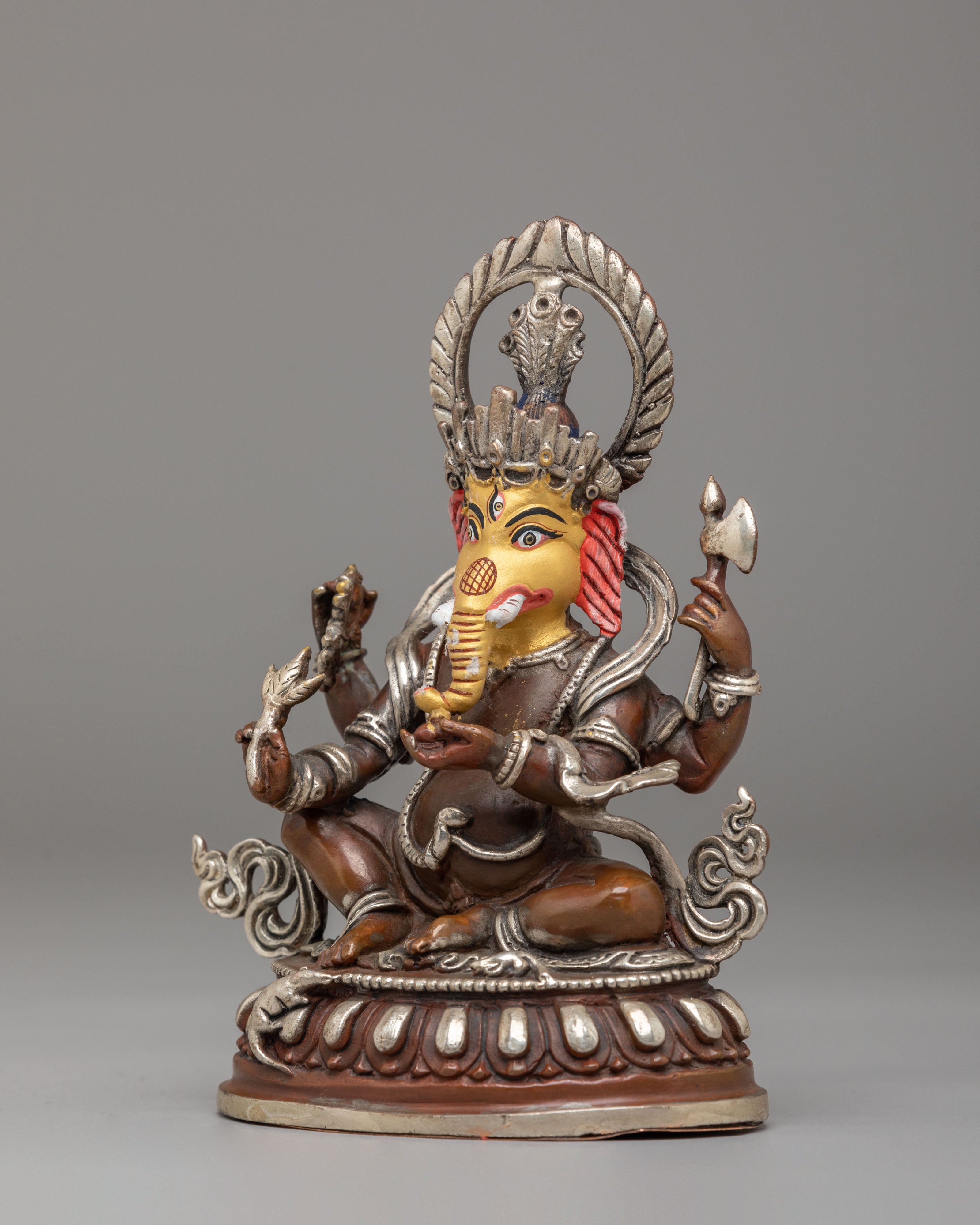 Handcrafted Ganesha Figurine | Statue for Prosperity and Spiritual Blessings