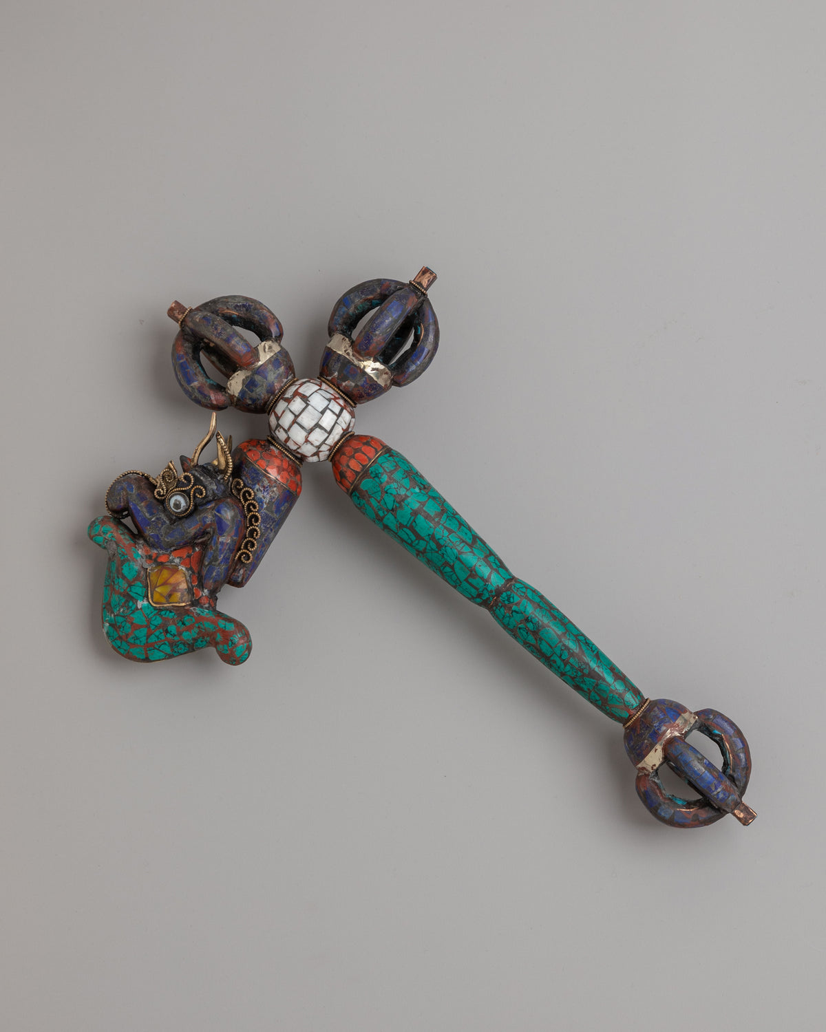 Spiritual Buddhist Kartika Axe | Handcrafted Ritual Axe for Spiritual Practice