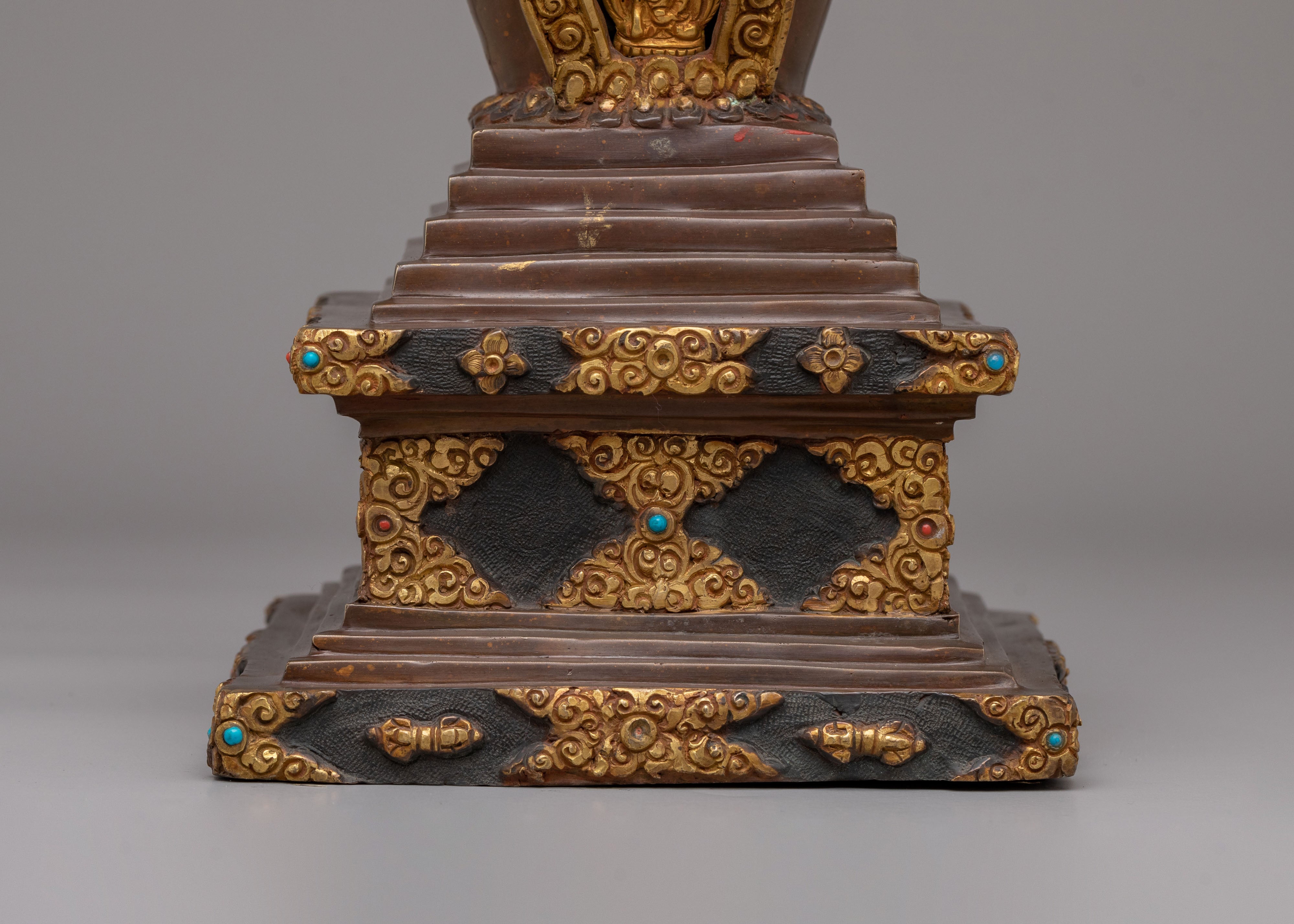 Ritual Altar Enlightenment Stupa | Himalayan Sacred Decor