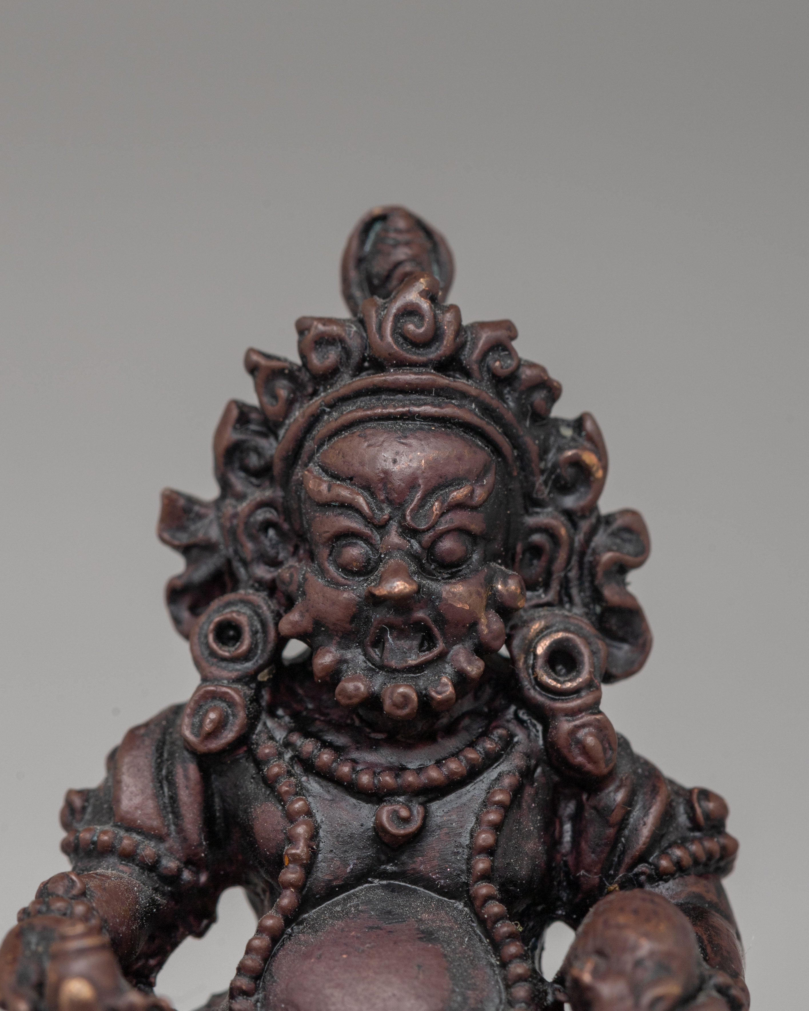 Dzambhala Statue for Wealth and Abundance | Wealth Deity for Meditation and Sacred Decor