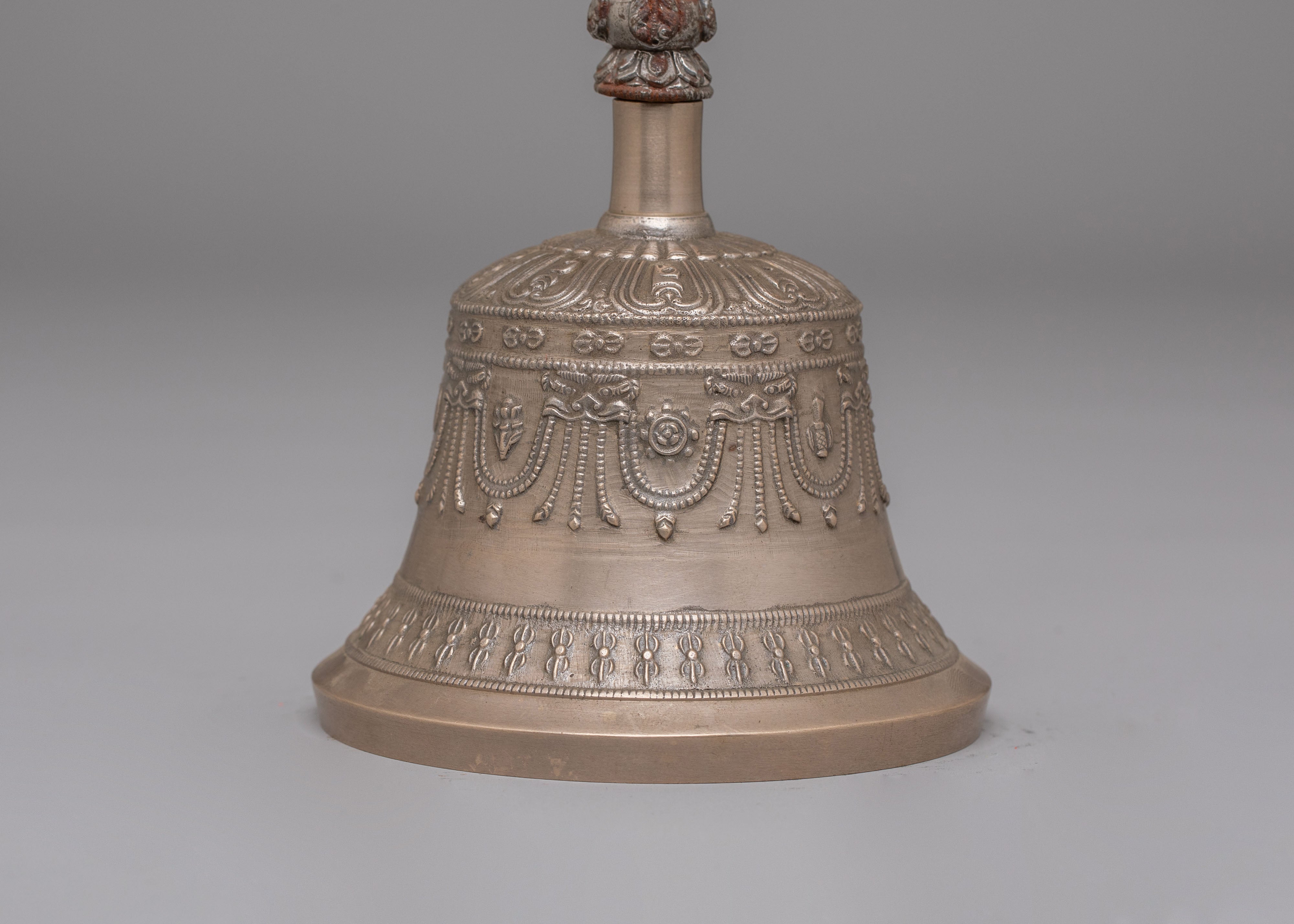 Handcrafted Altar Vajra and Bell | Tibetan Ritual Tool for Meditation & Spiritual Practices