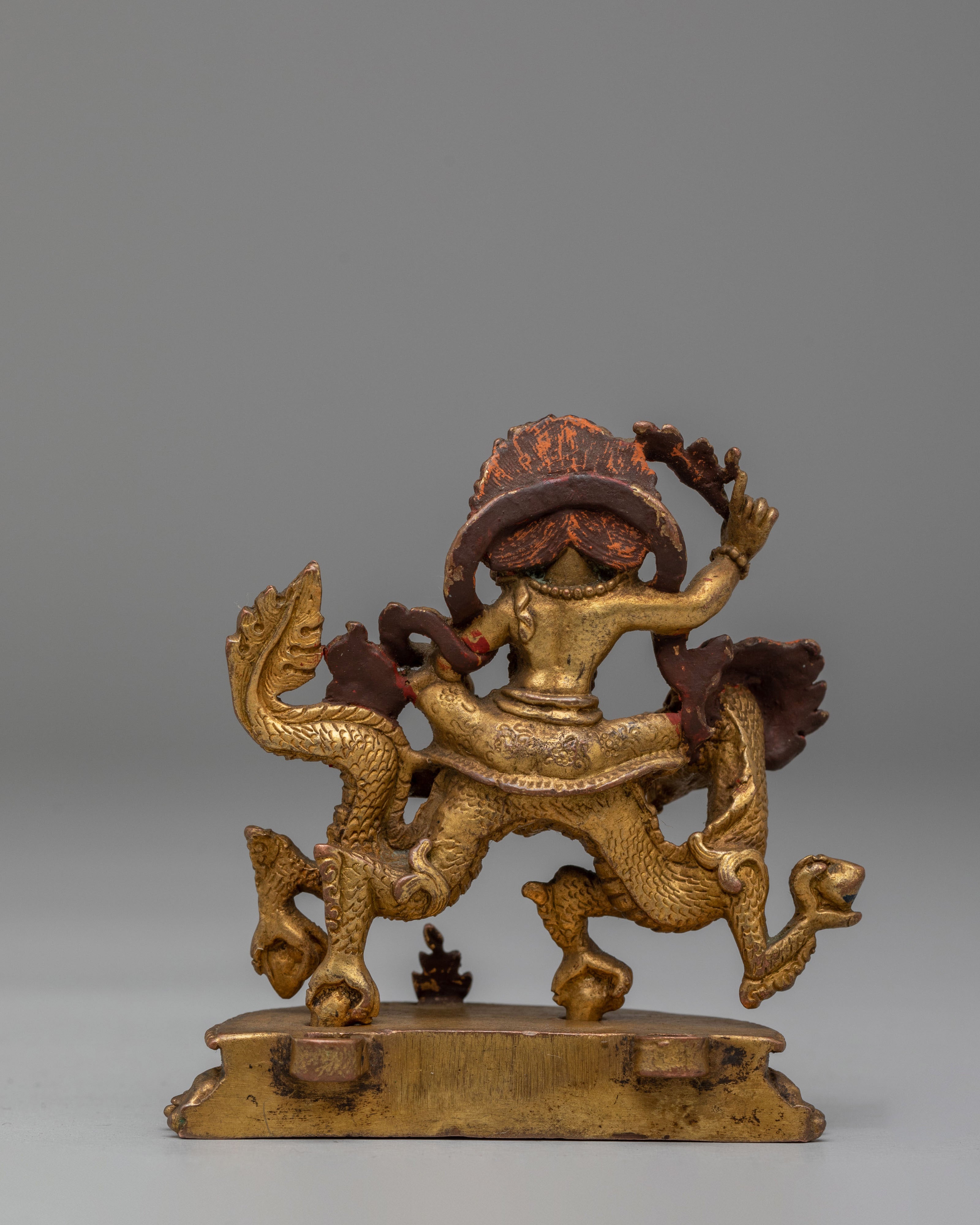 Himalayan White Dzambhala Statue | Symbol of Abundance