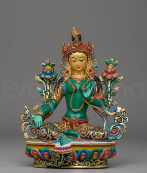 Shyama Tara Statue for Protection