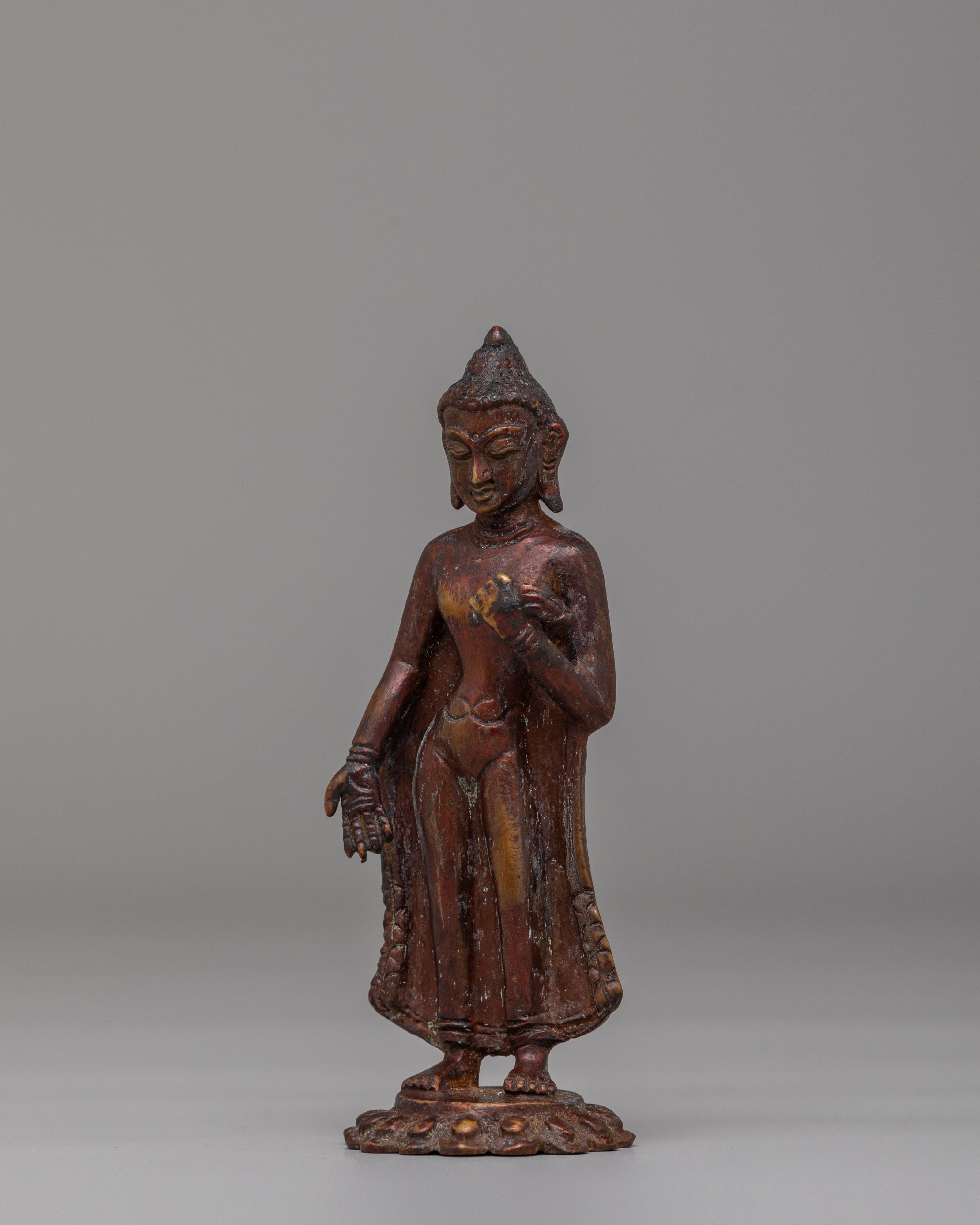 Ceremonial Dipankara Shrine Statue | Symbol of Light and Compassion