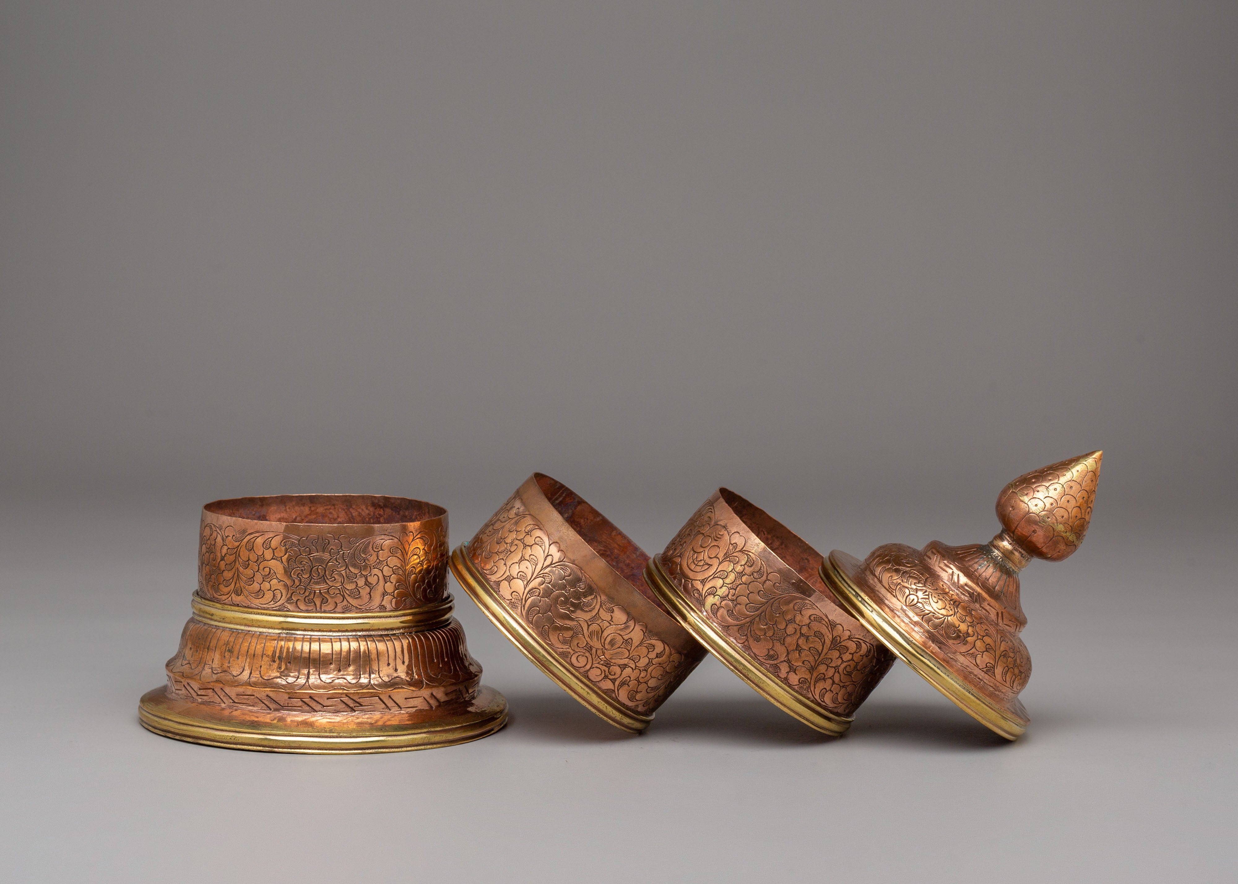 Handcrafted Altar Rice Pot | Sacred Offering Vessel for Meditation & Spiritual Practices