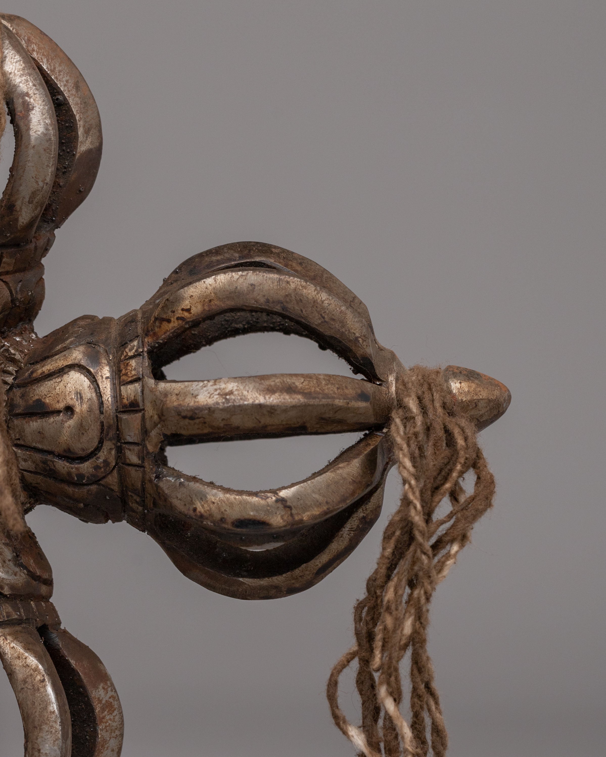 Bishwo Vajra With Stand | Handcrafted Iron Dorje