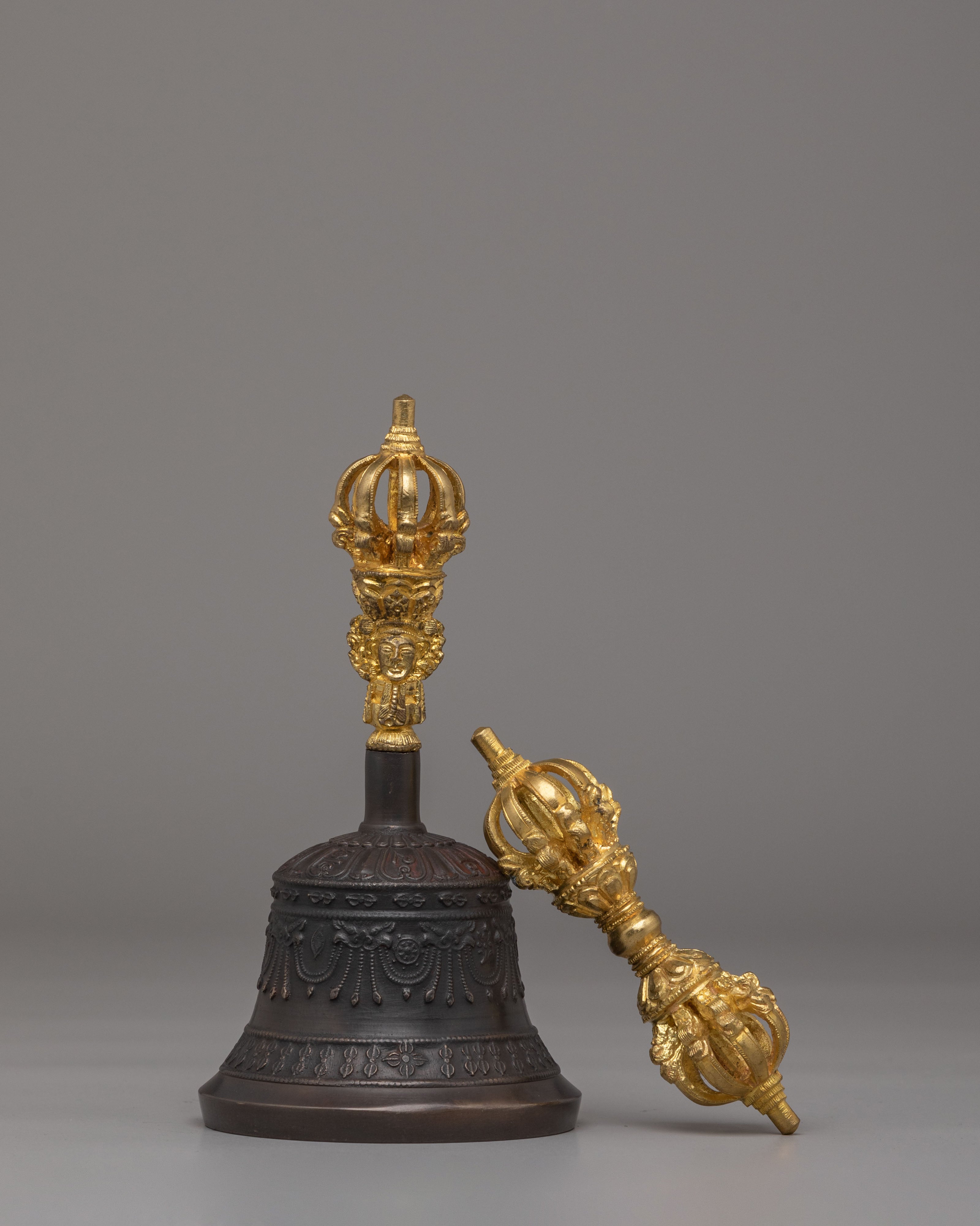 Buddhist Dorje and Bell Ritual Set | Perfect for Meditation & Spiritual Practices