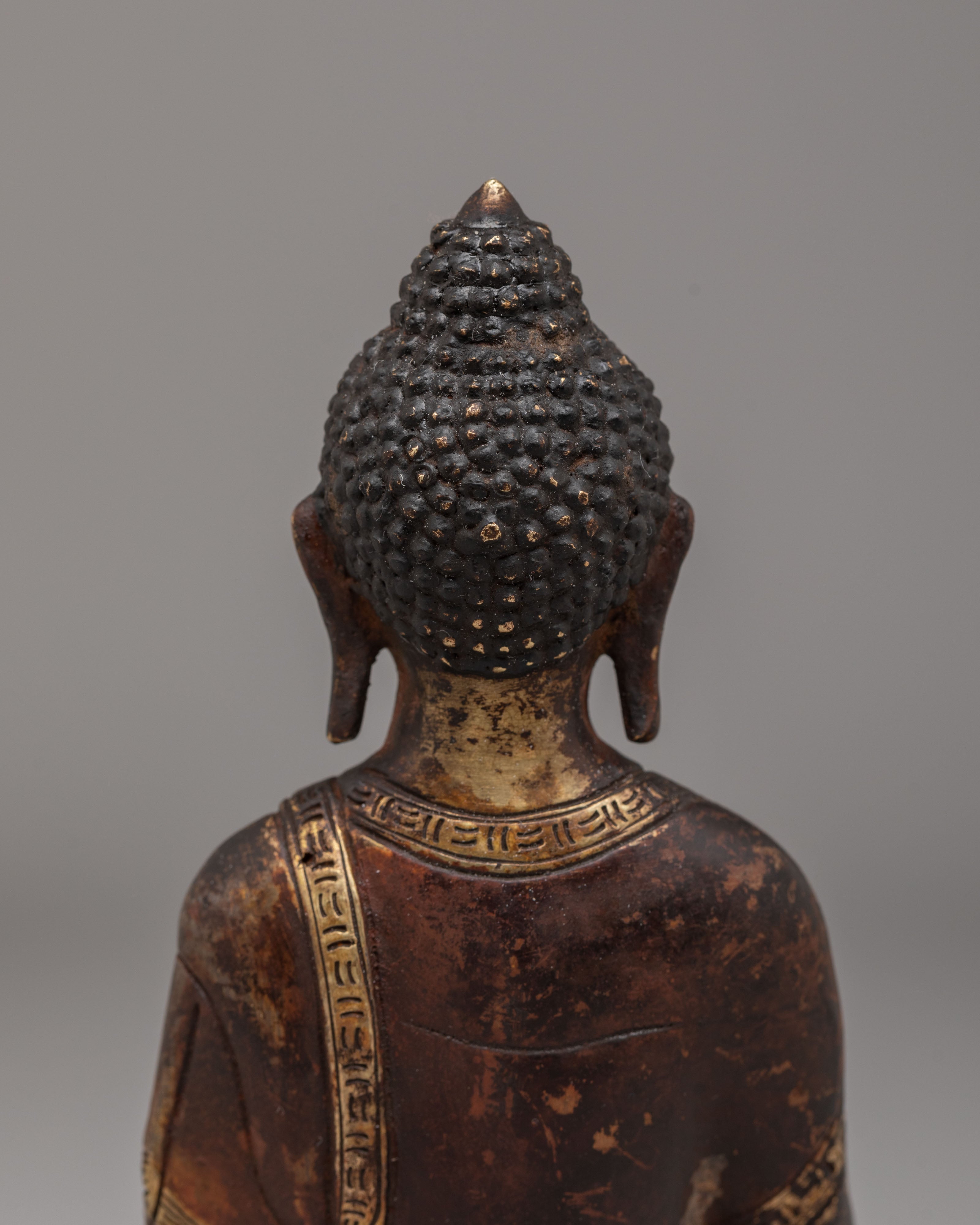 Shakyamuni Buddha Spiritual Figurine | Tibetan Home Decor