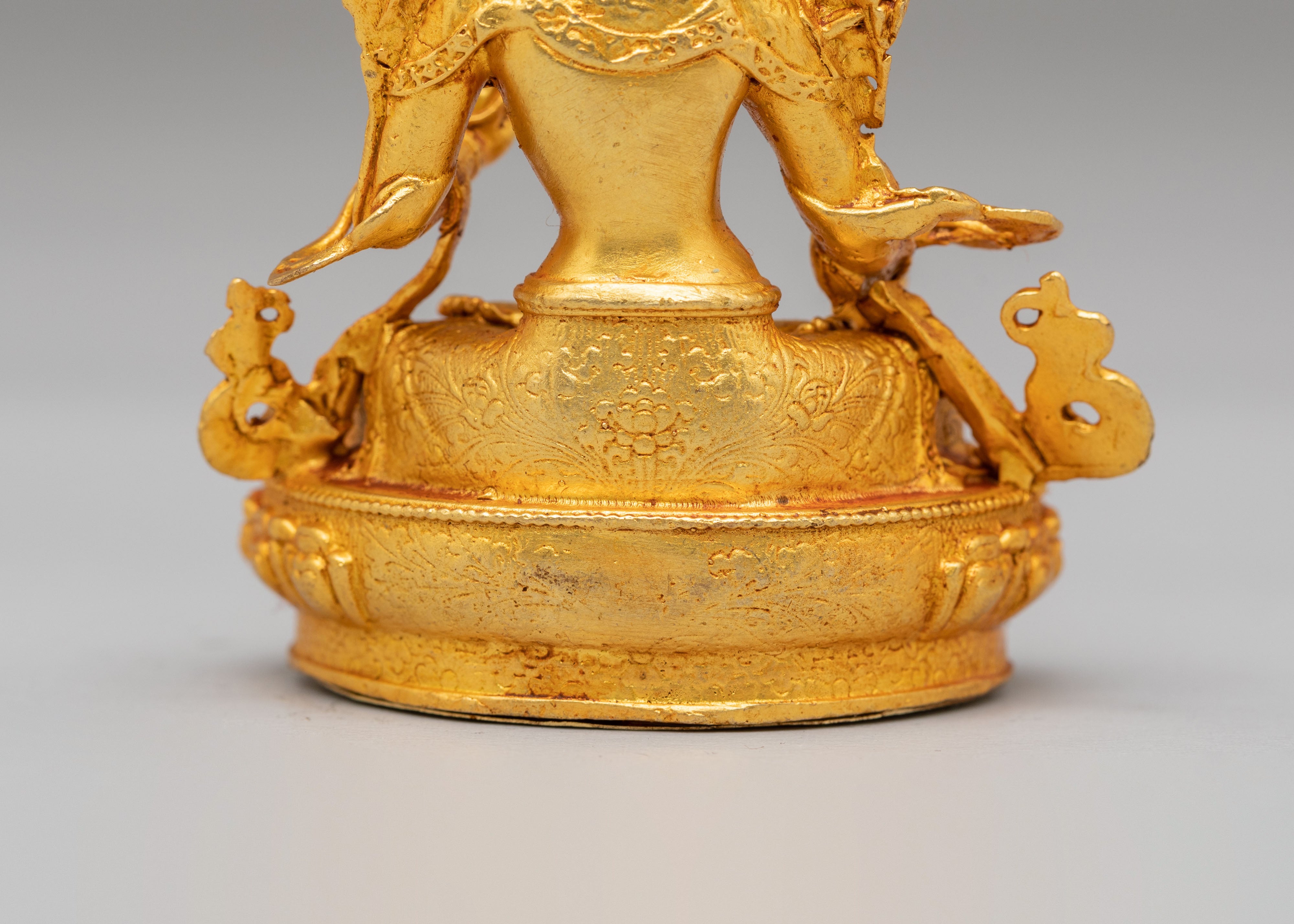 Ceremonial White Tara Shrine Sculpture | Machine Made Statue