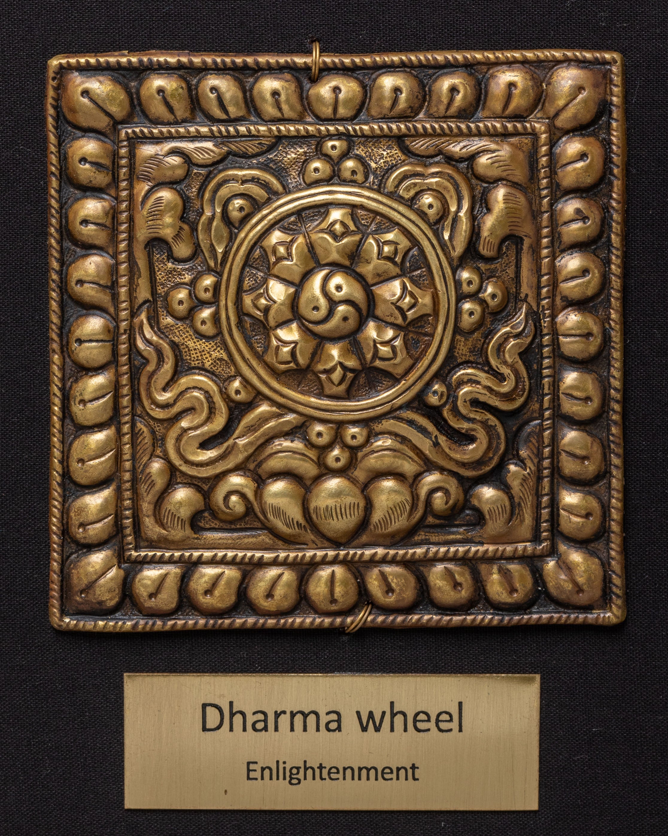 Traditional Spiritual Auspicious Symbol Wall Hanging | Perfect for Meditation