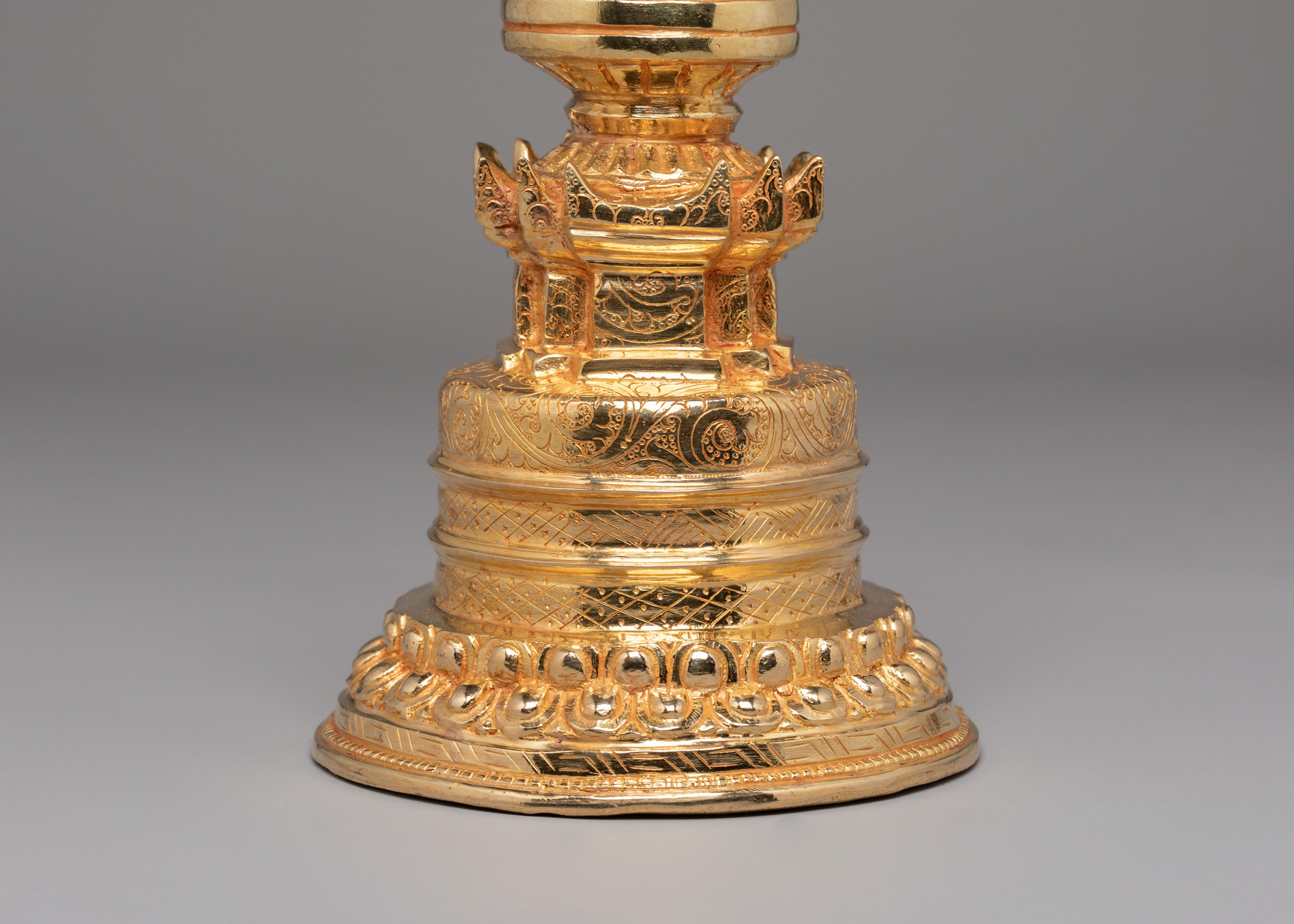 Meditation Shrine Kadampa Stupa | Symbolizing Enlightenment Wisdom and Peace