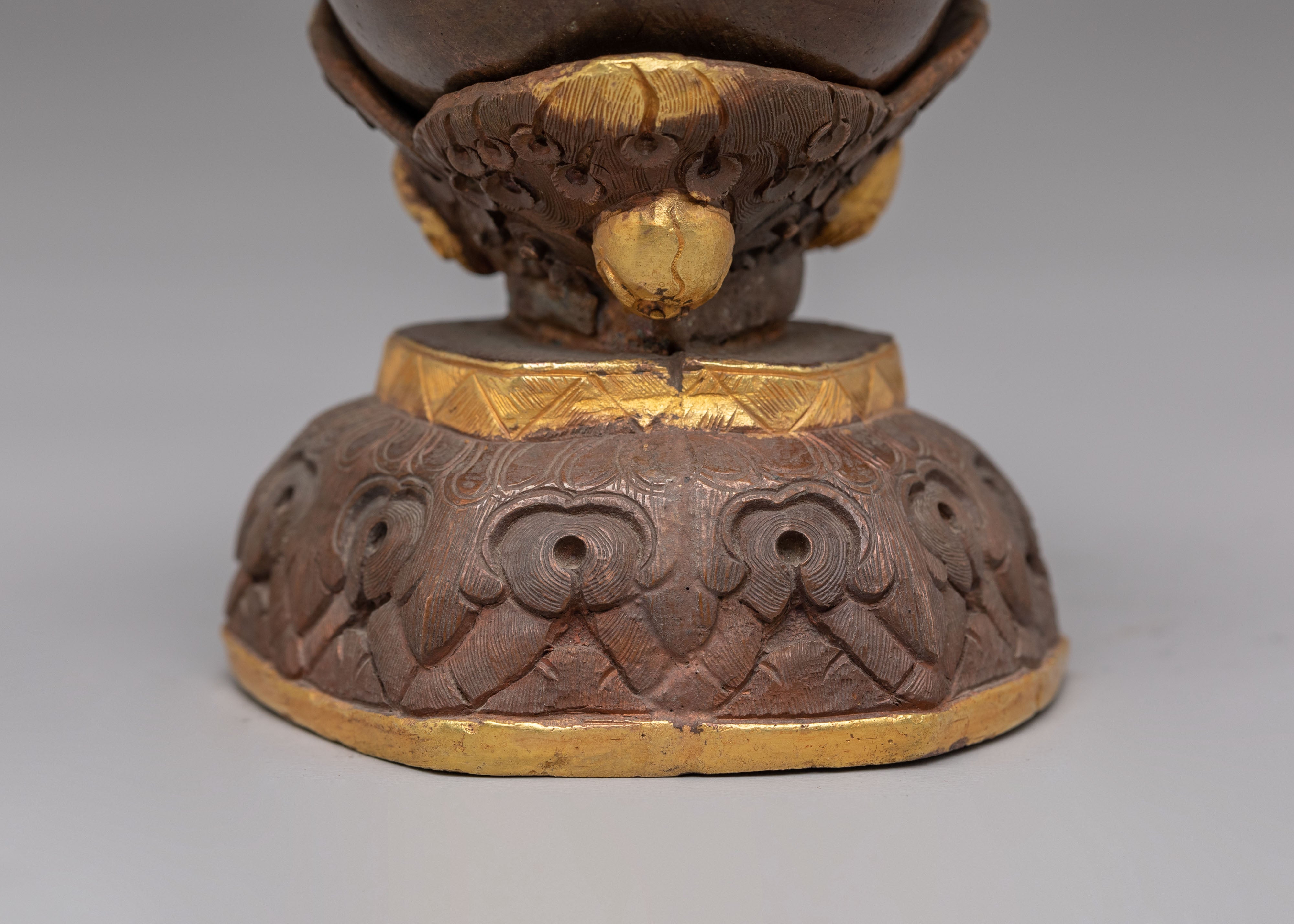 Himalayan Tantric Kapala Cup | Spiritual Ritual Tools