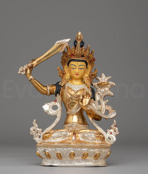 Statue of Manjushri Bodhisattva