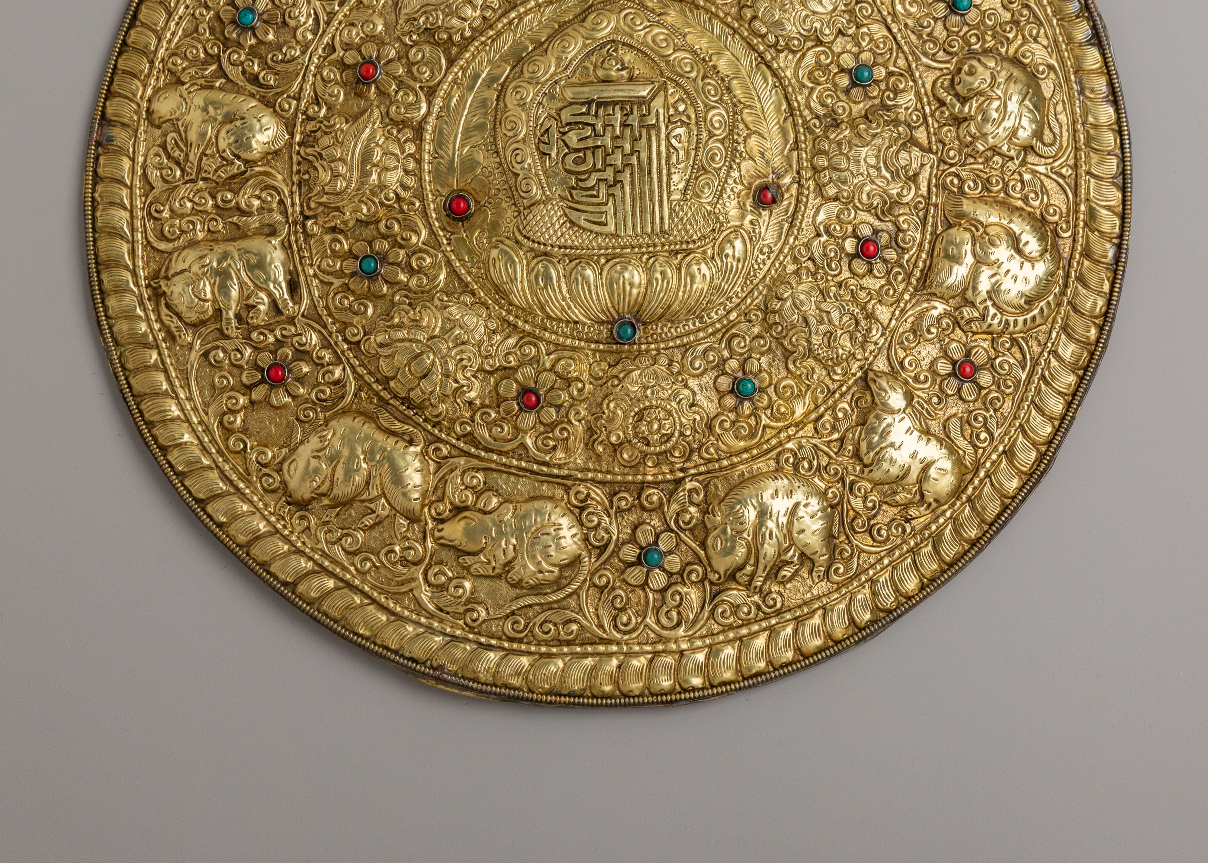 Kaal Chakra Mandala Wall Hanging | Tibetan Art