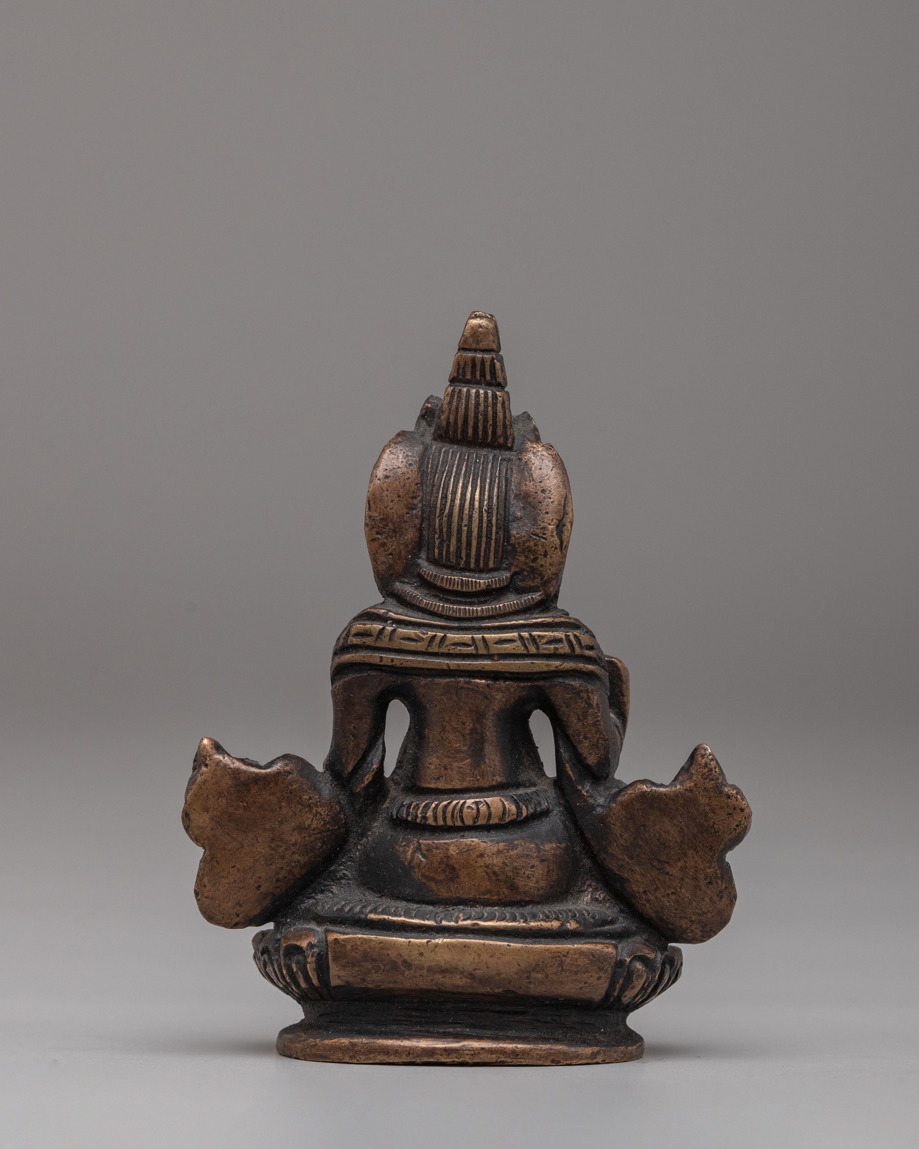 Handmade Kubera Statue | Brass Wealth Deity
