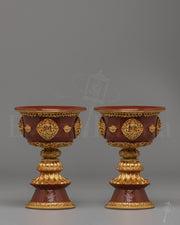 Vajrayana Ritual Butter Lamp Set