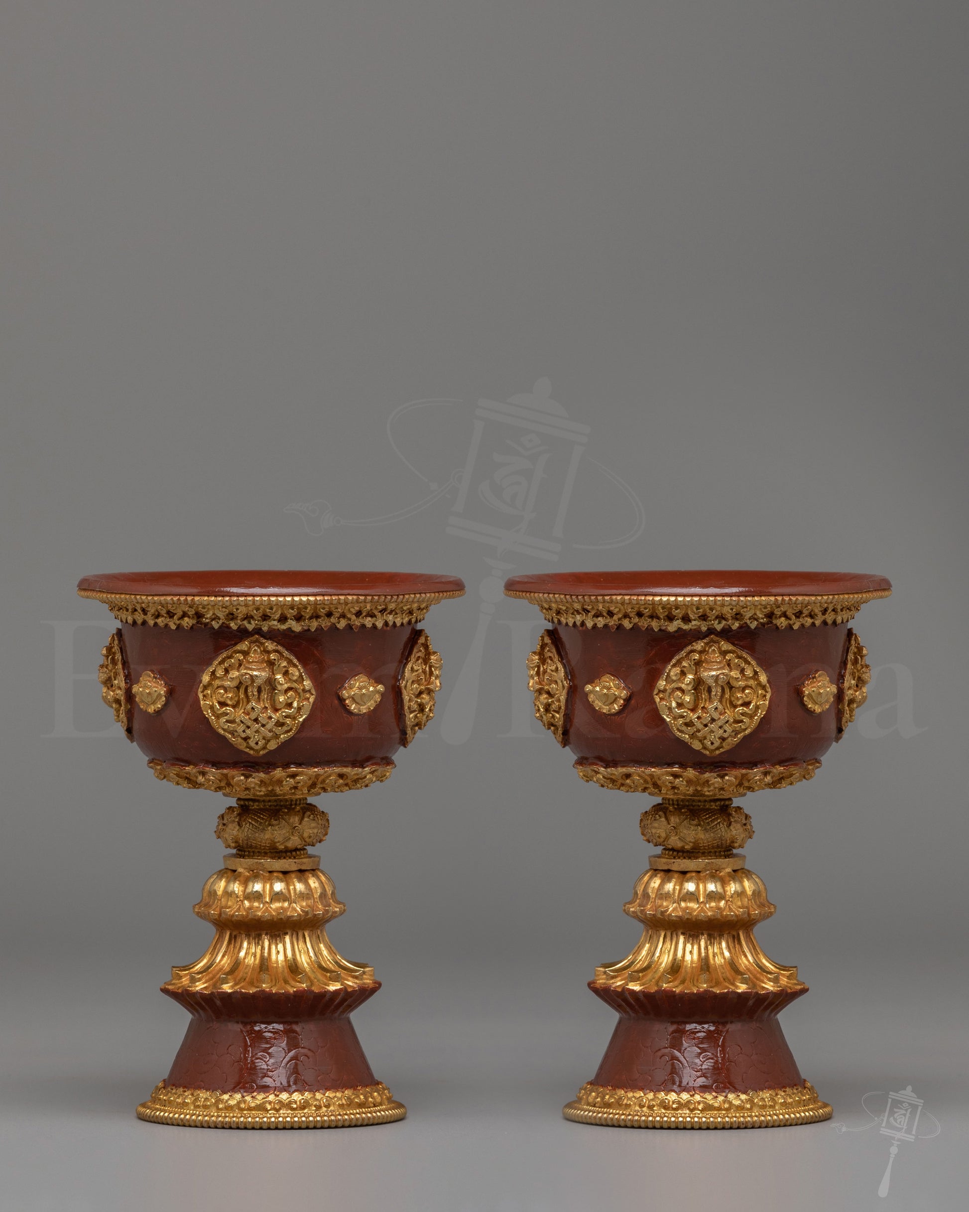 Vajrayana Ritual Butter Lamp Set