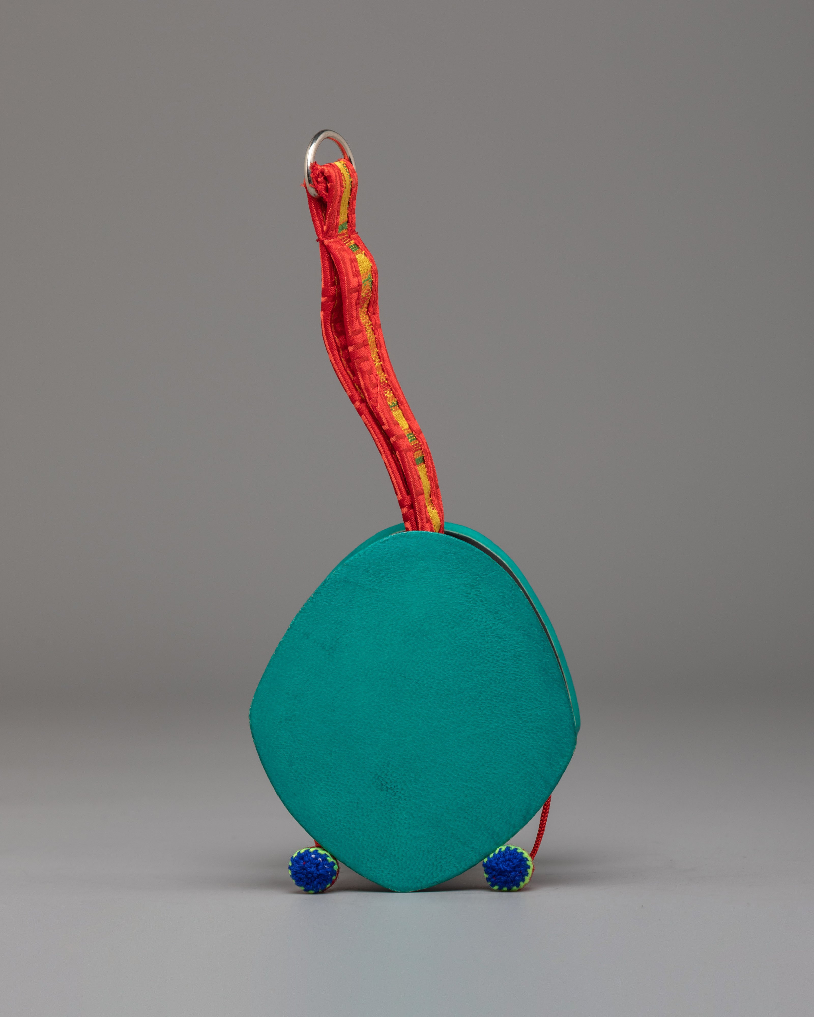 Himalayan Ritual Damaru | Sacred Tibetan Double-Headed Drum