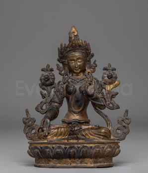 White Tara Sacred Statue