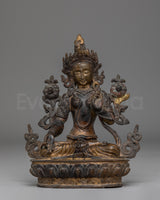 White Tara Sacred Statue