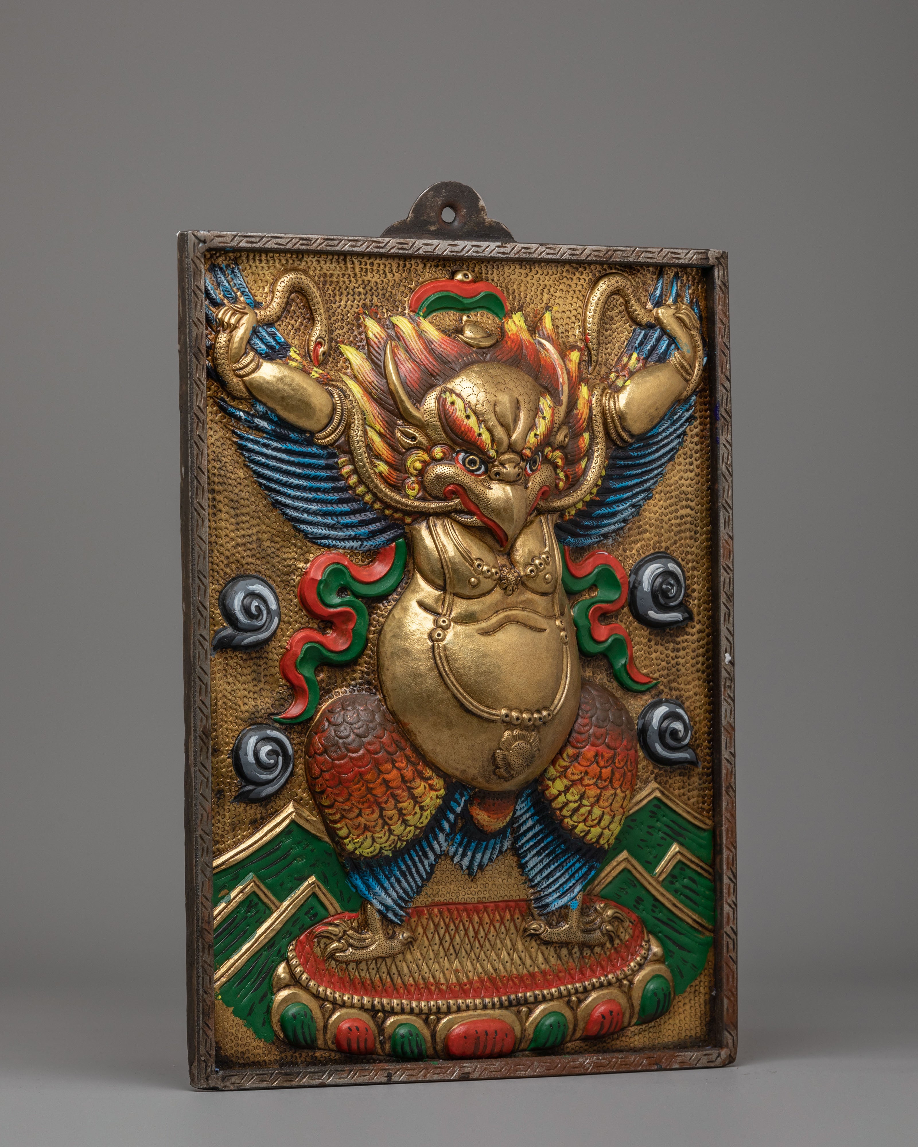 Buddhist Garuda Protector Wall Hanging | A Sacred Symbol of Power and Protection