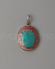 Handmade Om Symbol Locket