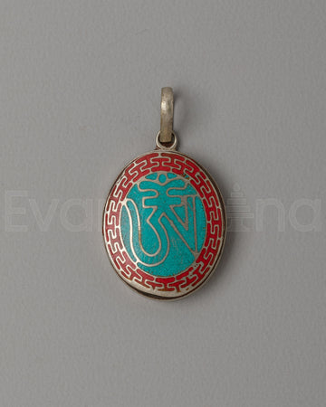 Handmade Om Symbol Locket