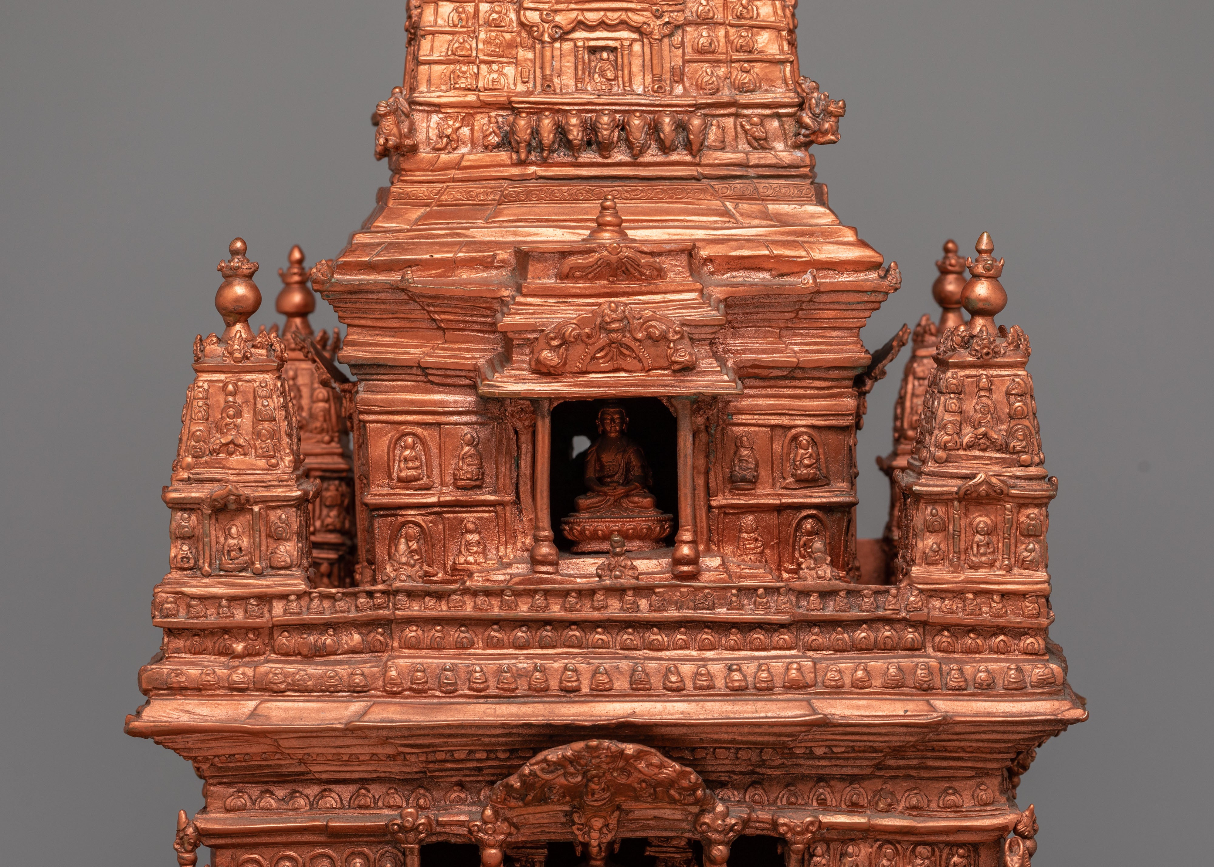 Handcrafted Mahabuddha Temple Sculpture | Symbol of Enlightenment