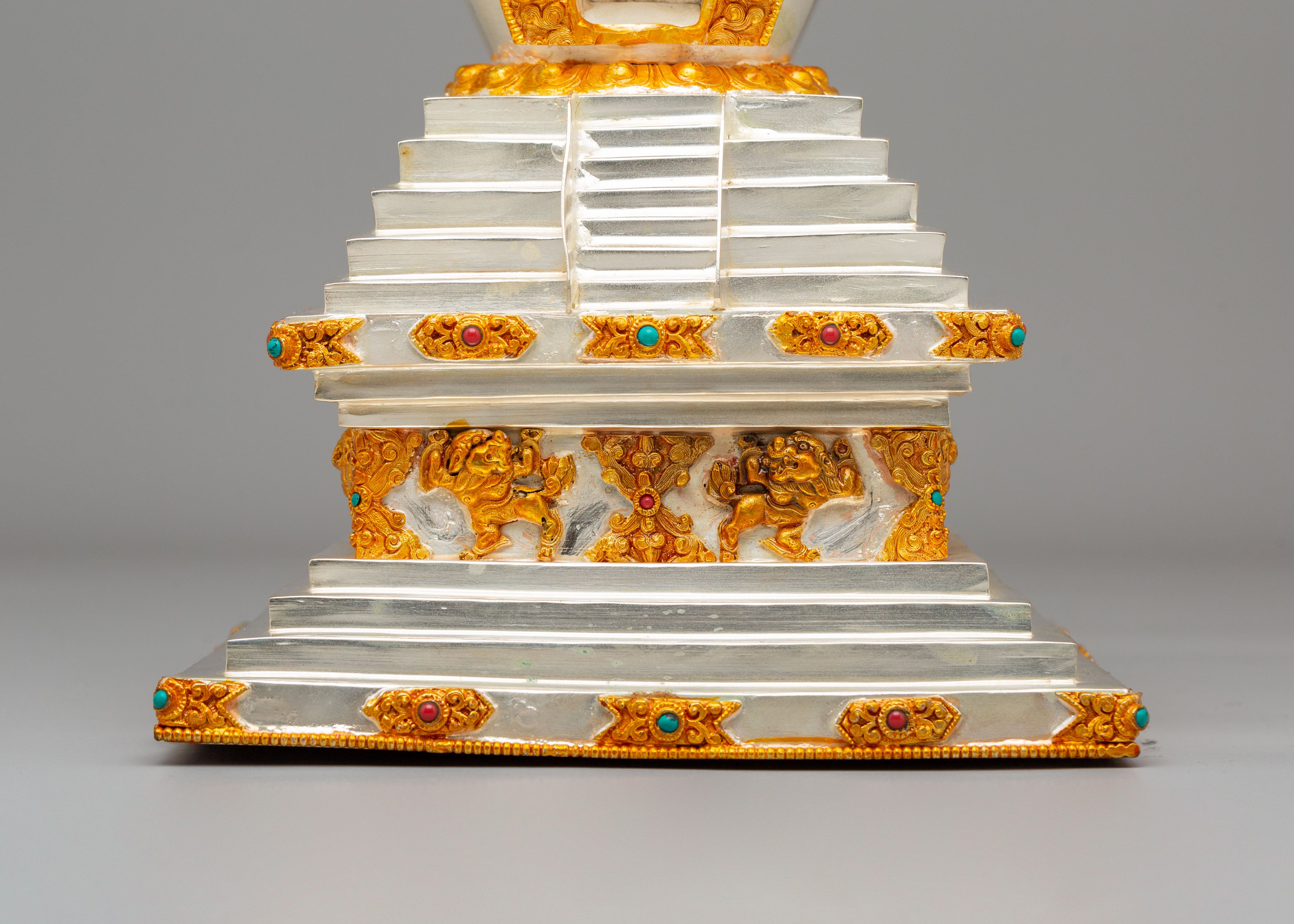 Scared Tibetan Stupa | Handcrafted Buddhist Shrine