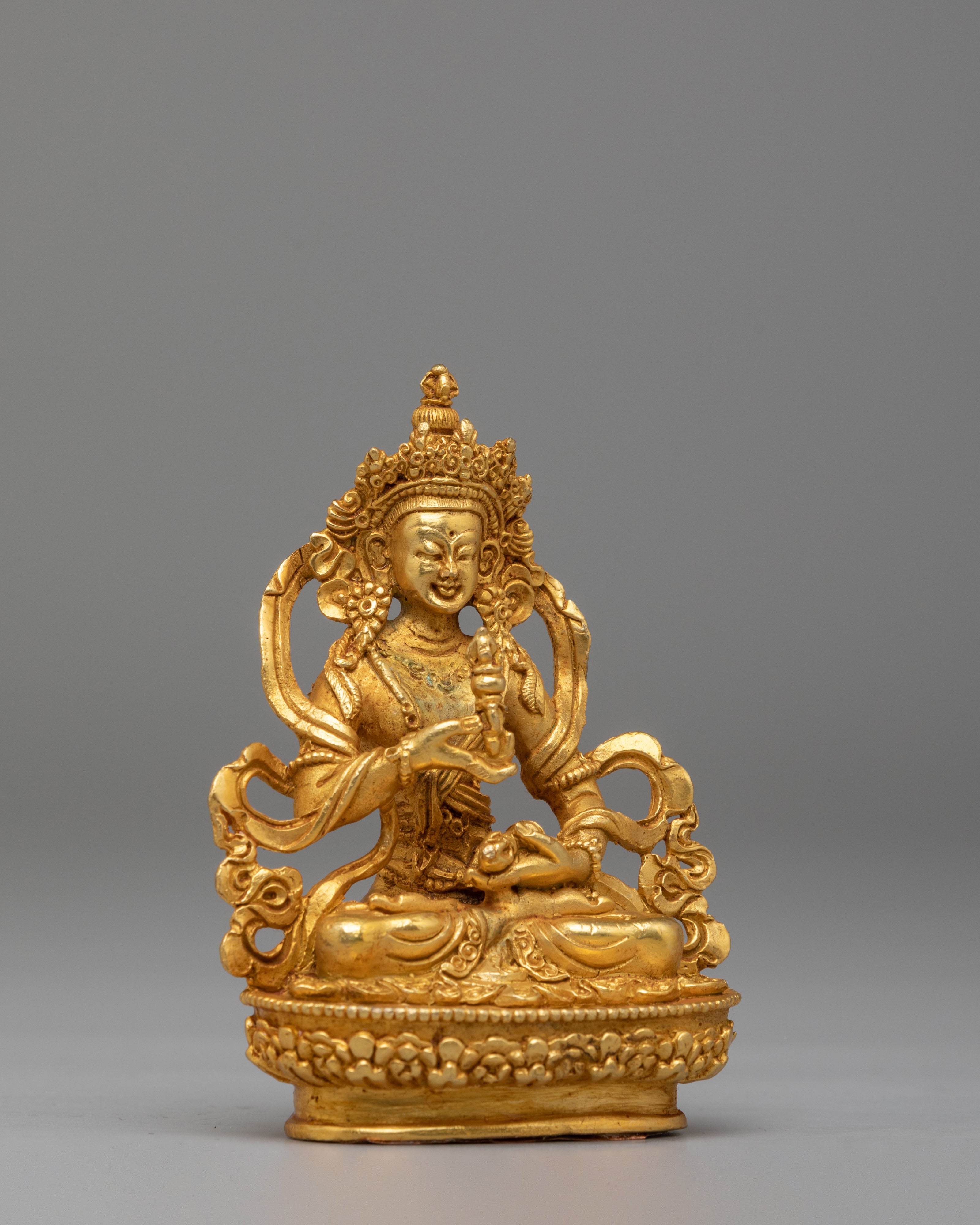 Himalayan Buddhist Vajrasattva Statue | Bodhisattva of Purification