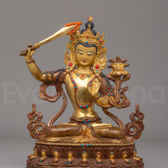 Manjushri Wisdom Deity Statue