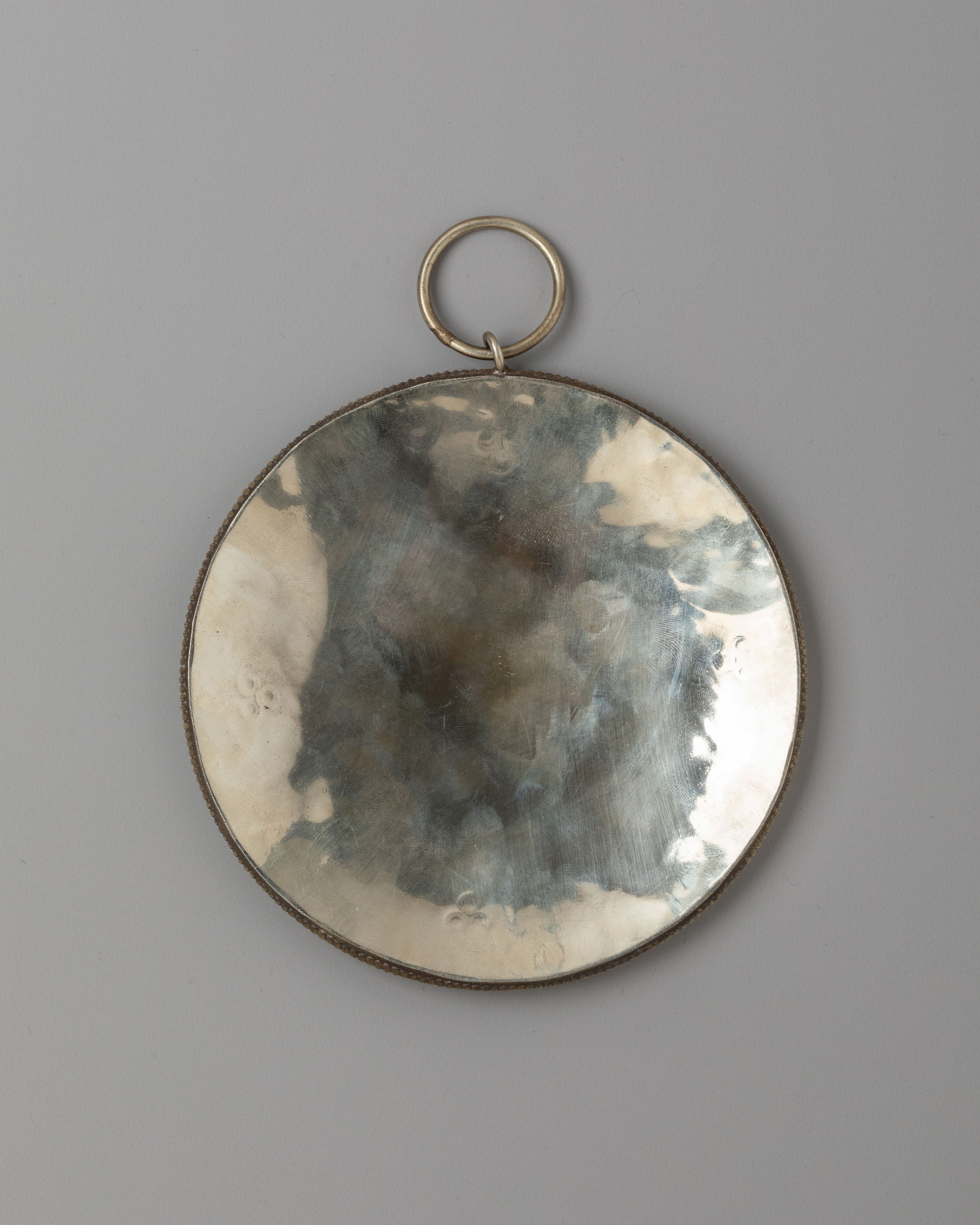 Handcrafted Ritual Mirror | Tibetan Buddhist Decorative Mirror