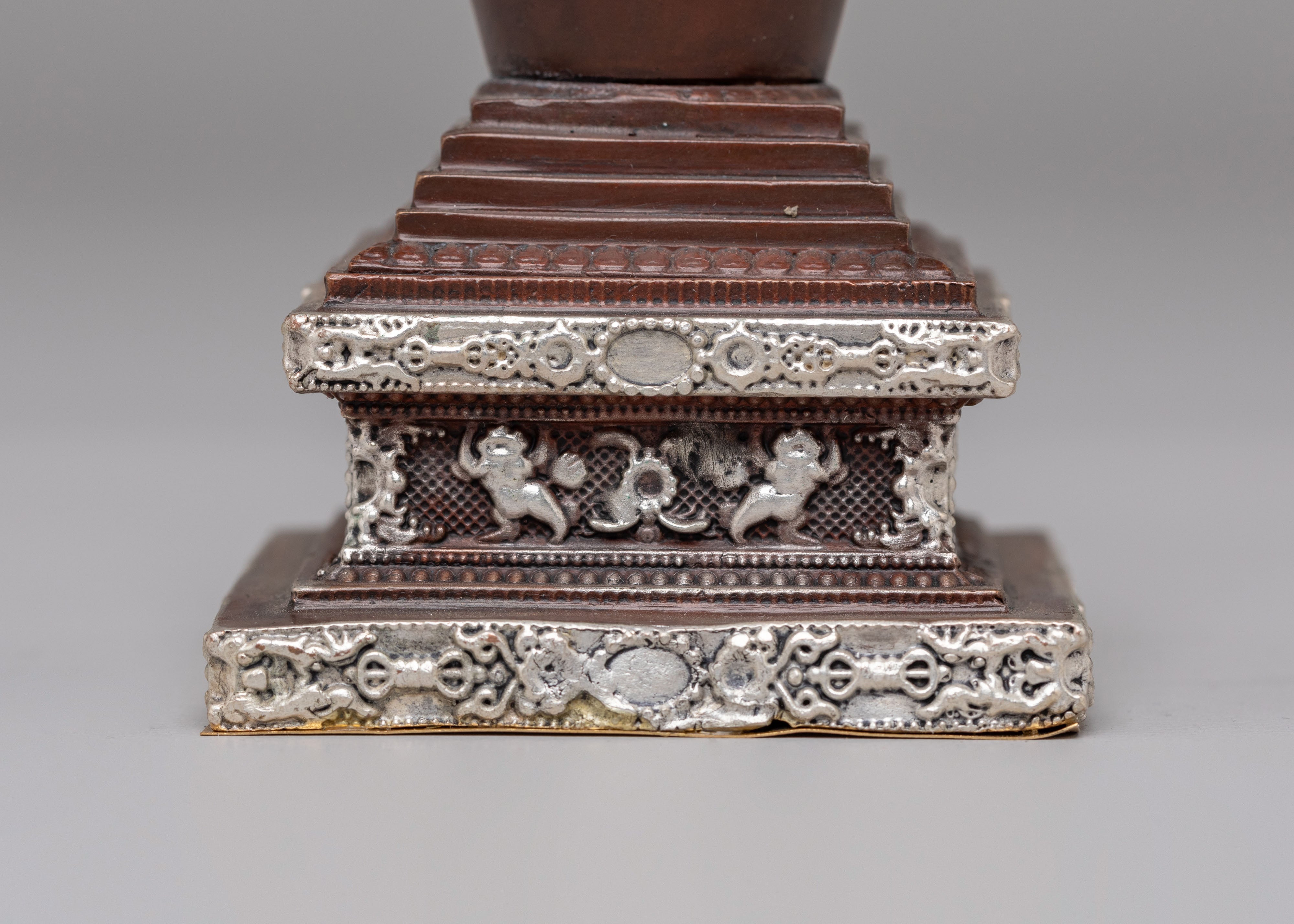 Sacred Ritual Enlightenment Stupa | Handcrafted Tibetan Stupa
