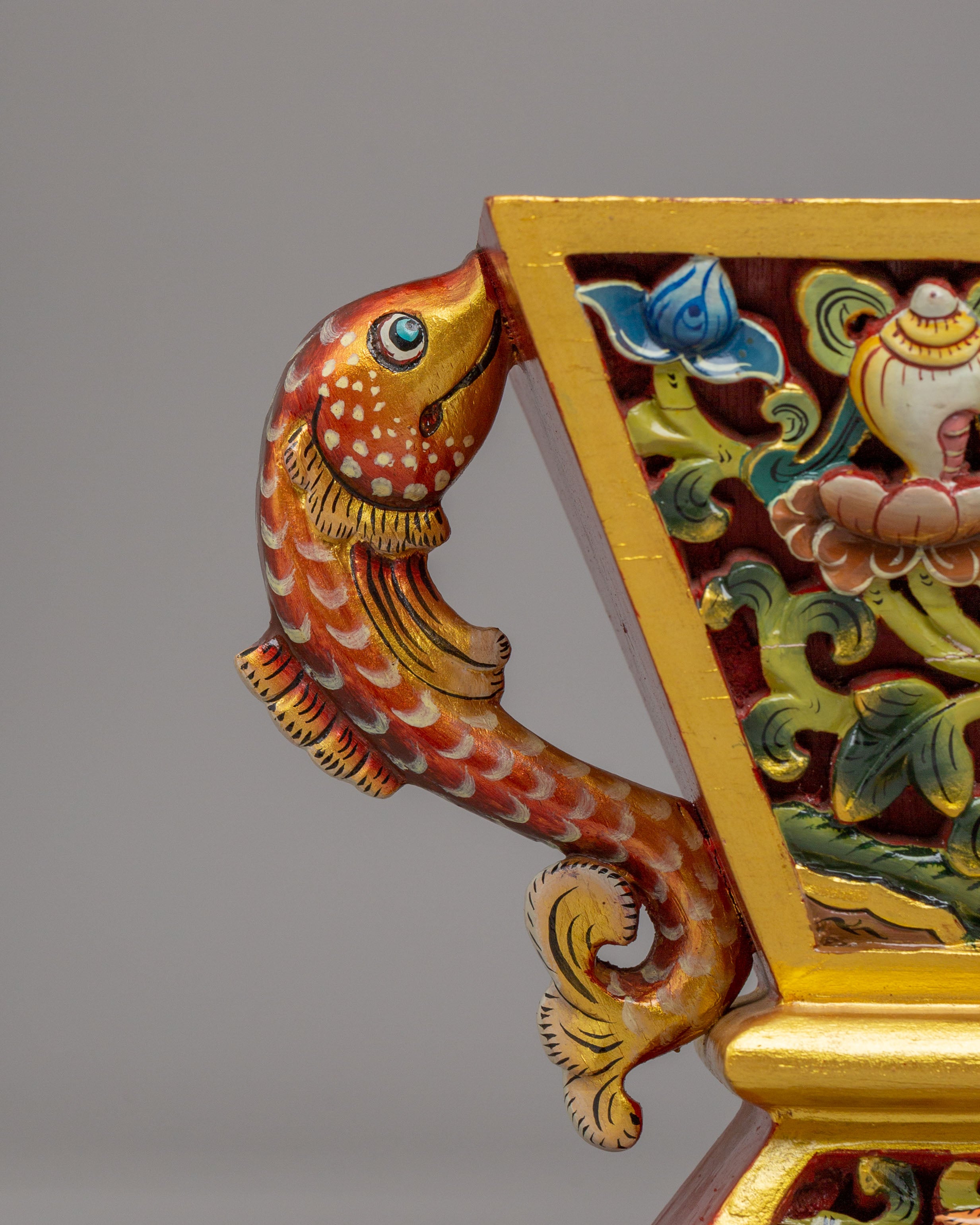 Tibetan Chemar Box | Sacred Rituals and Meditation Decor