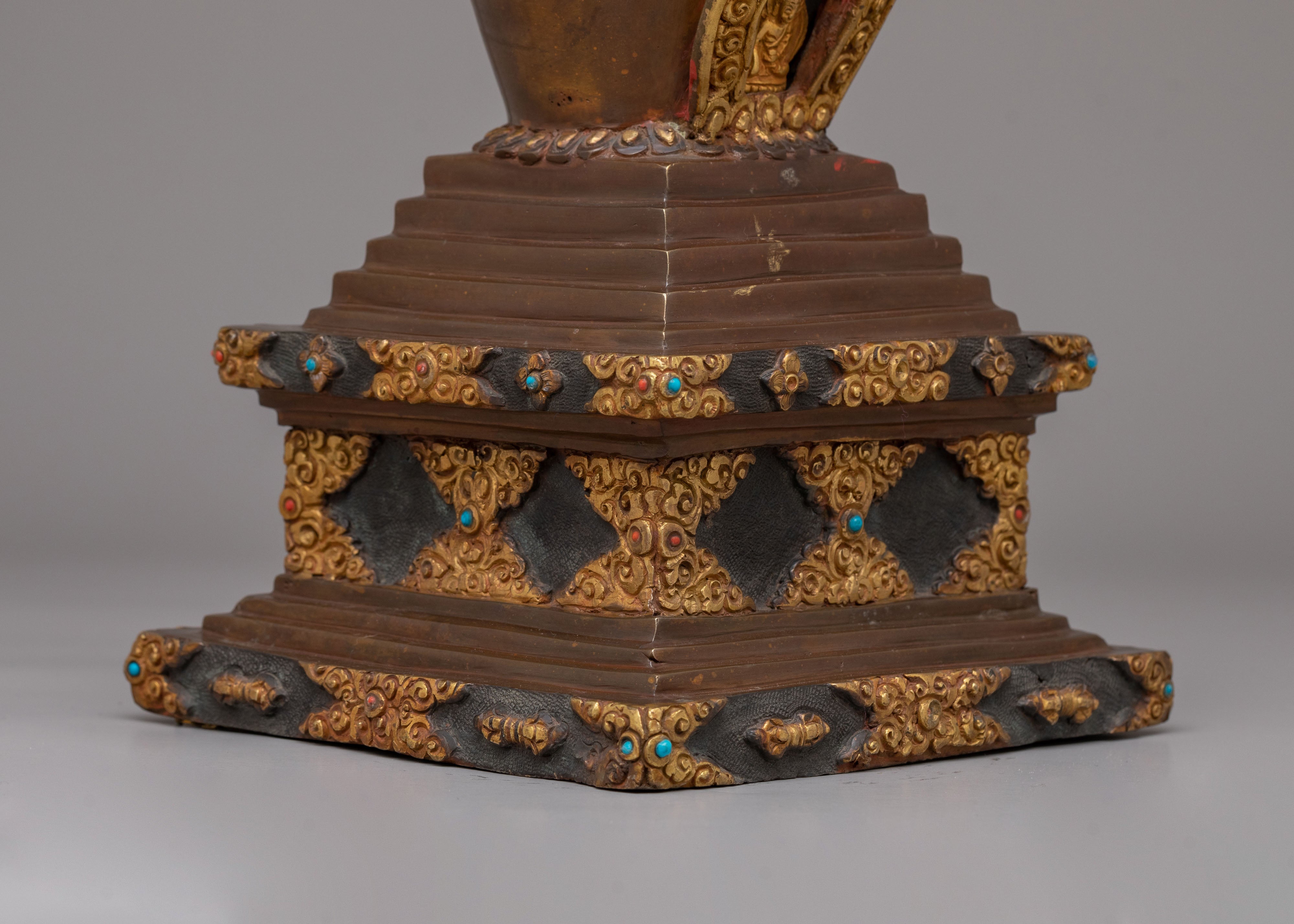Ritual Altar Enlightenment Stupa | Himalayan Sacred Decor