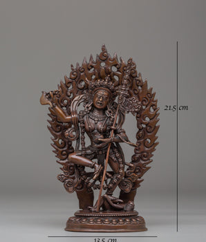 Handcrafted Dorje Phagmo Buddhist Statue | Spiritual Protection Deity